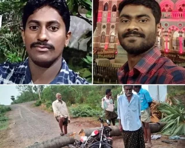 ఇద్దరి ప్రాణం తీసిన తాటి చెట్టు