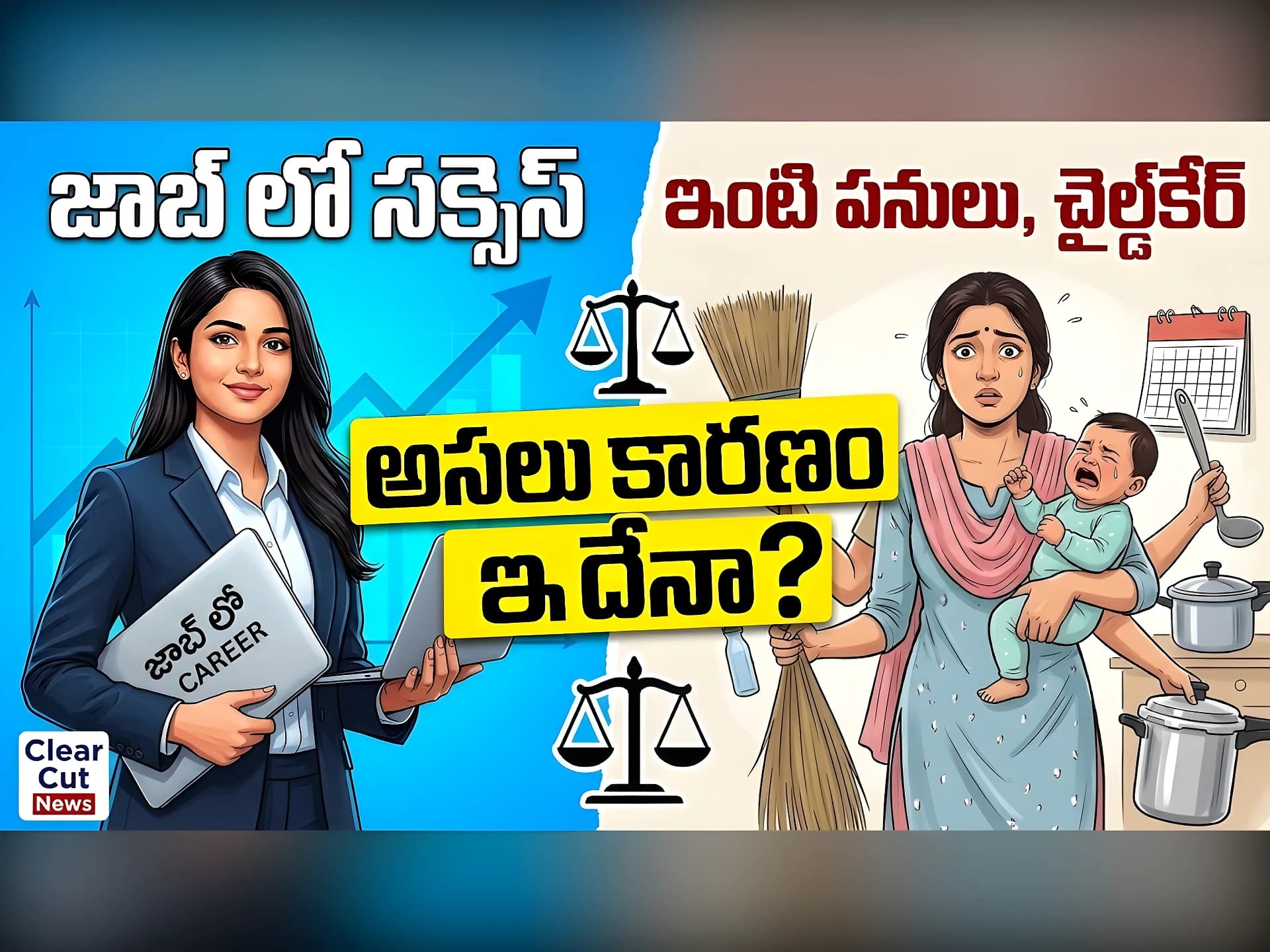 మహిళల కెరీర్‌కి బ్రేక్ అసలు రీజన్ ఇదే ?