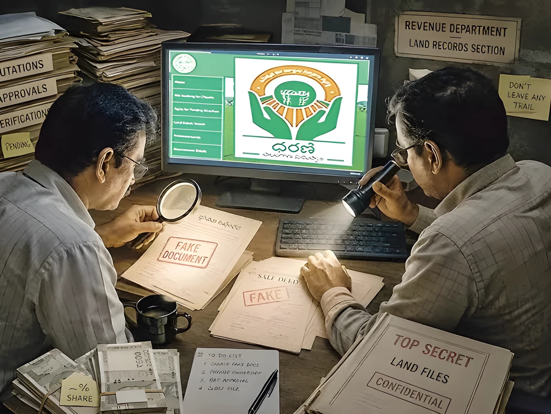 429 ఎకరాల ప్రభుత్వ భూమి మాయం