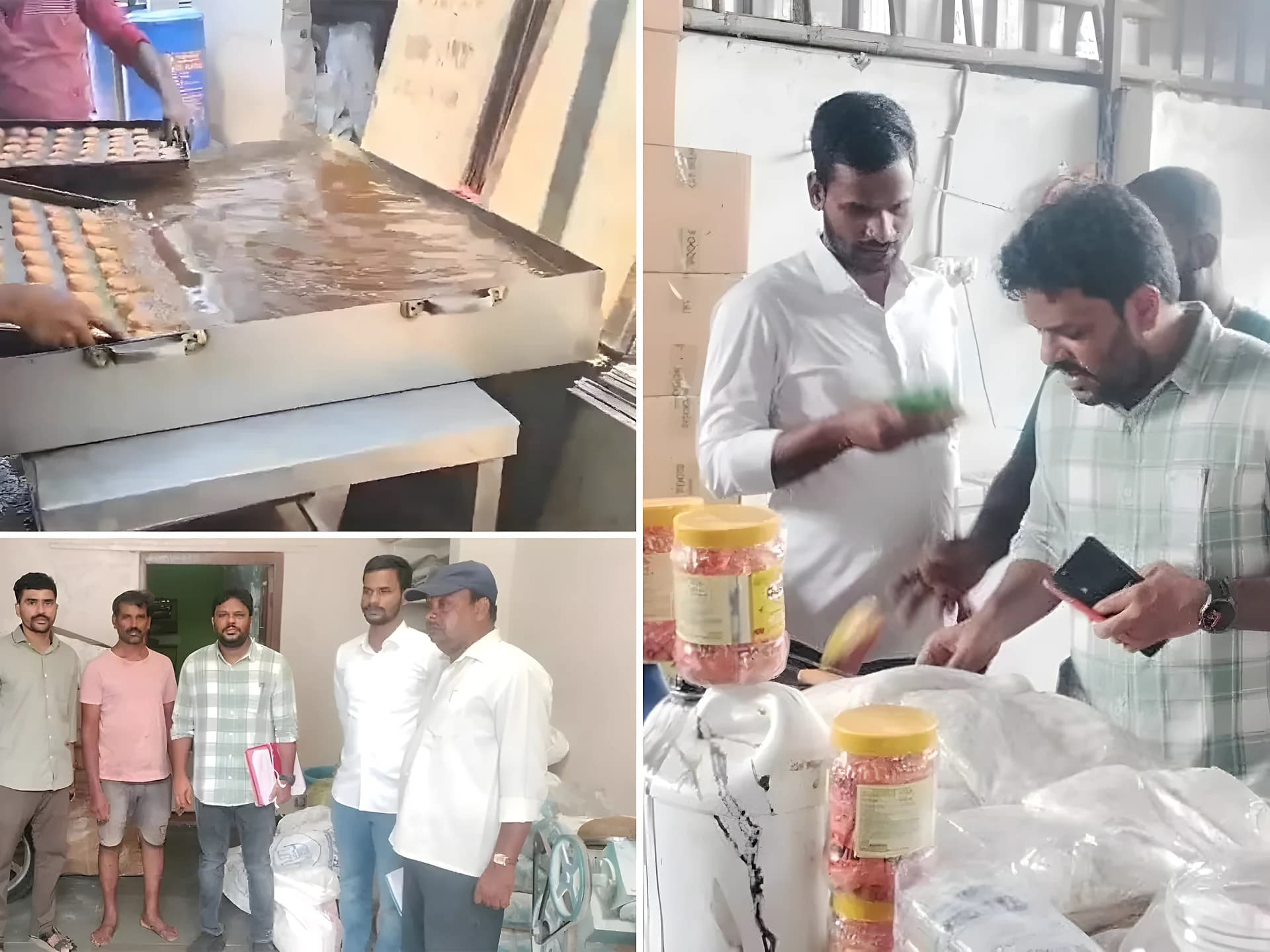 కాలం చెల్లిన పదార్థాలతో బేకరీ ఐటమ్స్