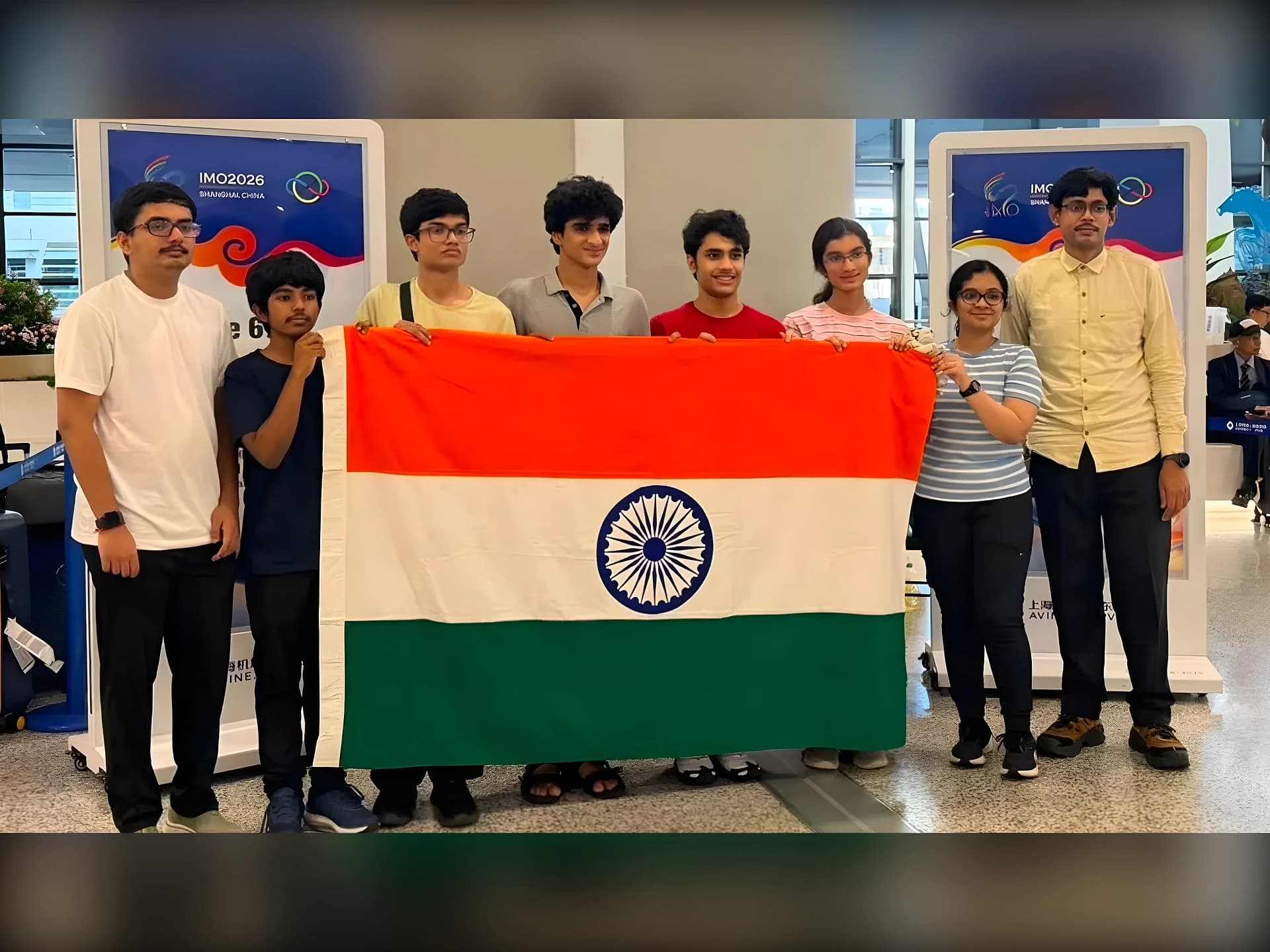 చైనా IMOలో ఇండియాకు ఆరు మెడల్స్