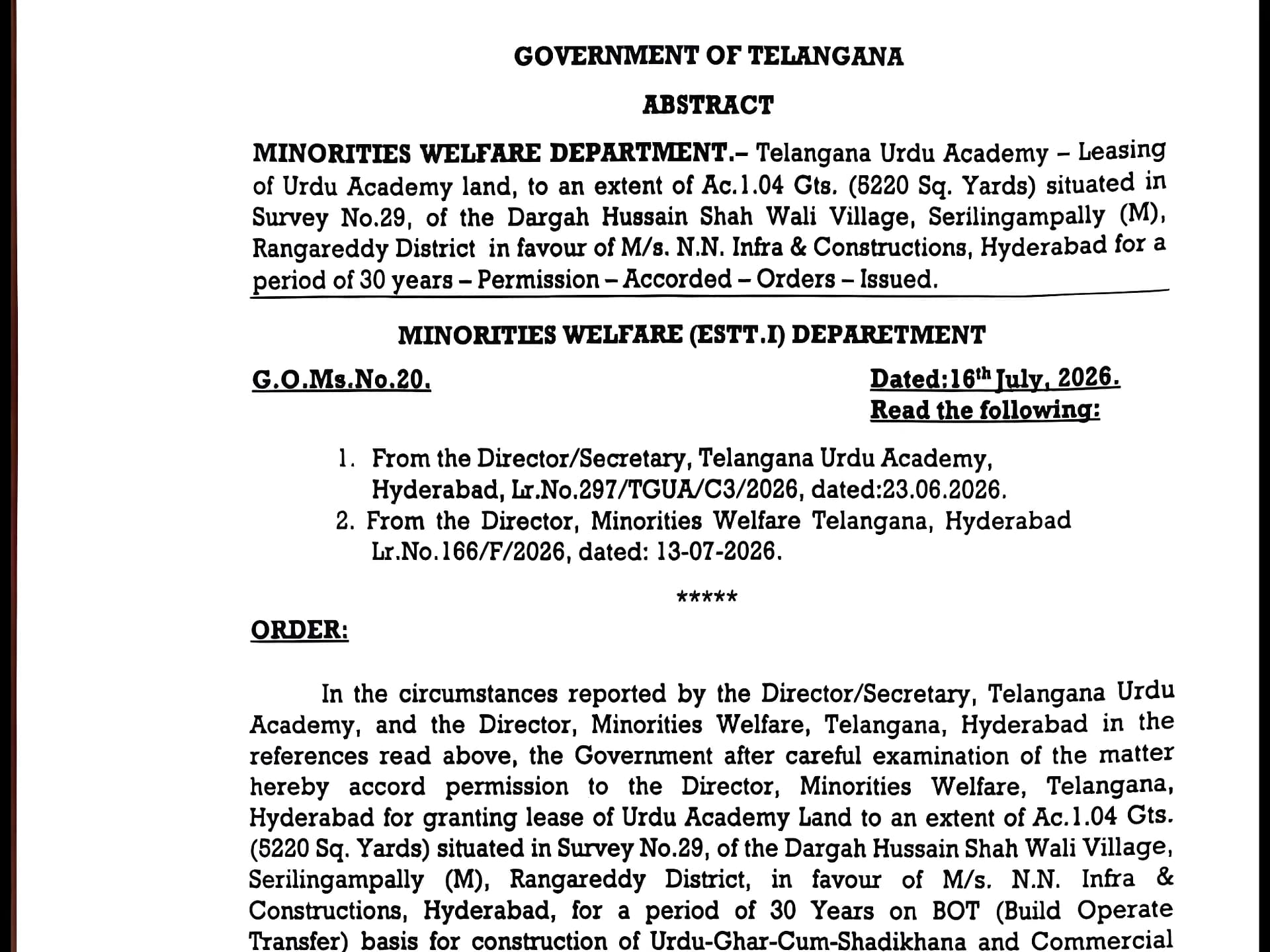 కోట్ల విలువైన భూమి..ప్రైవేటు సంస్థకు ధారాదత్తం