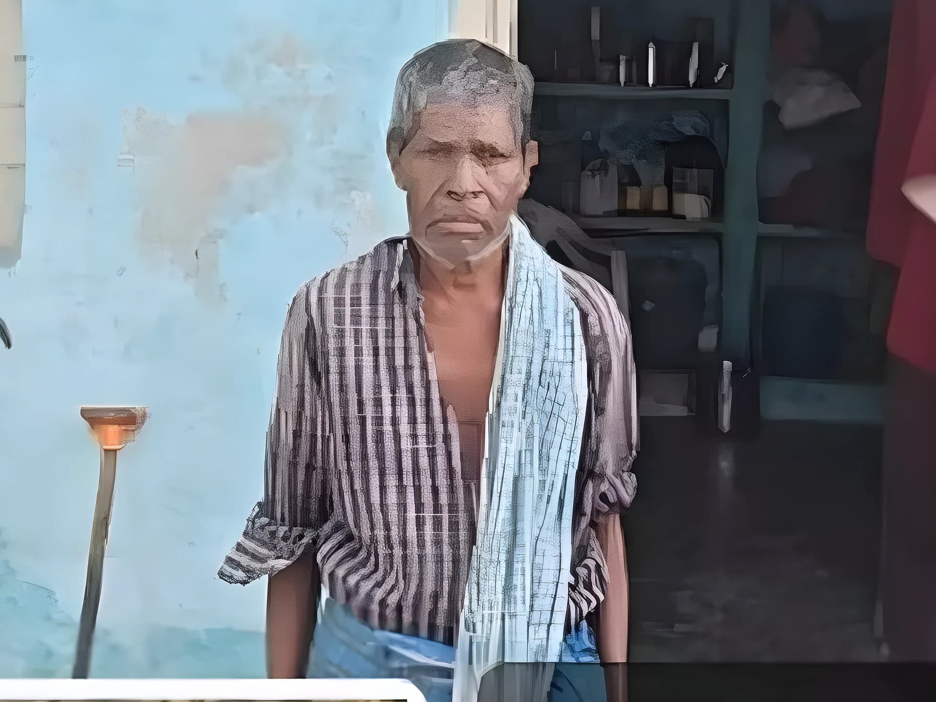 నాలా వరదలో కొట్టుకుపోయిన వృద్ధుడు