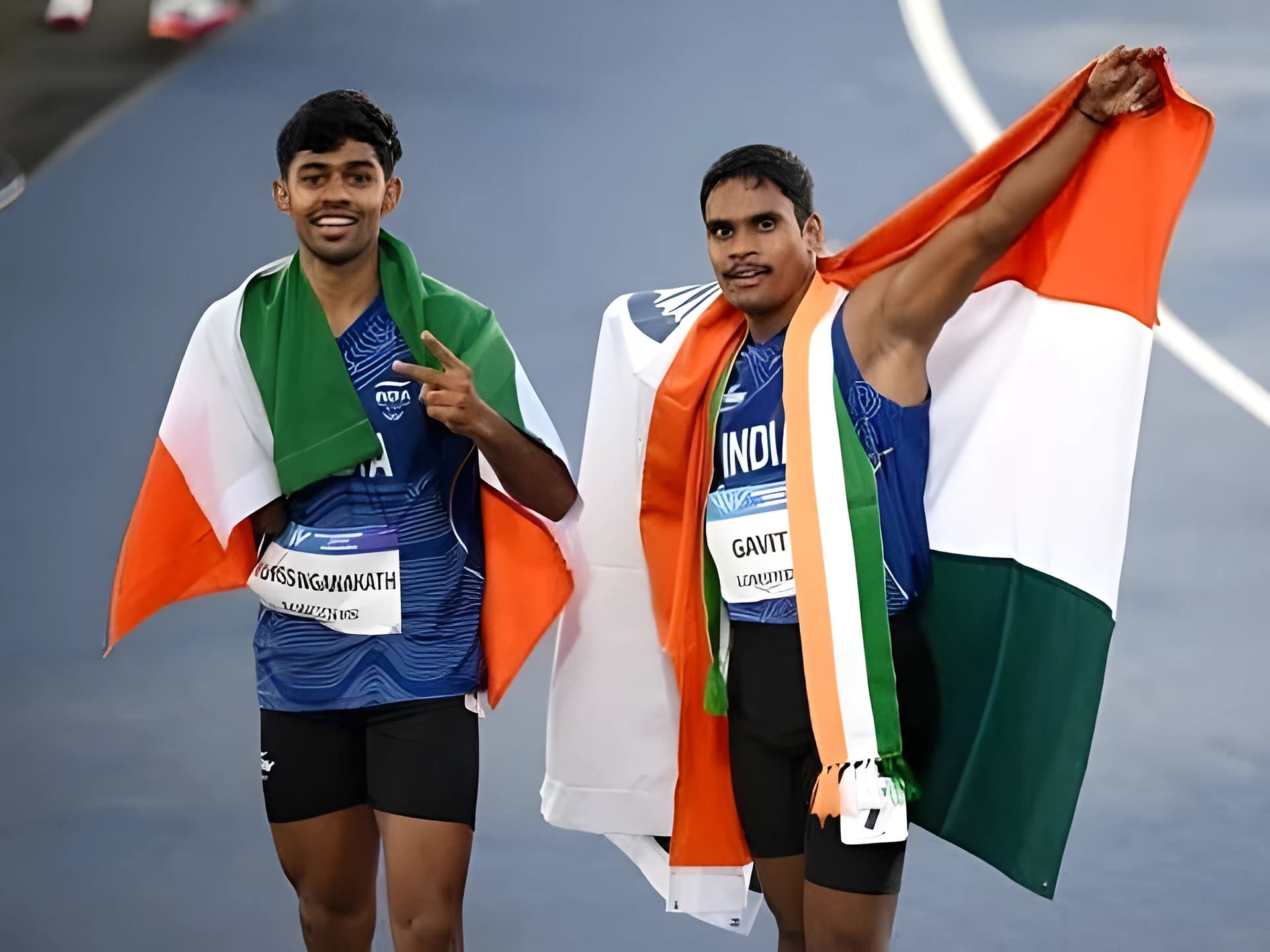 పరుగు పందెంలో భారత్‌కు రెండు పతకాలు