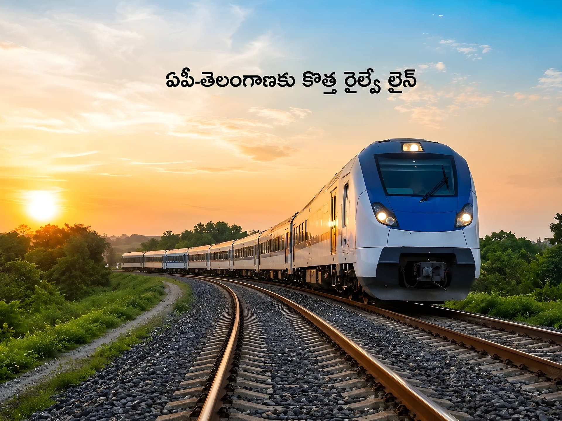ఏపీ-తెలంగాణకు కొత్త రైల్వే లైన్