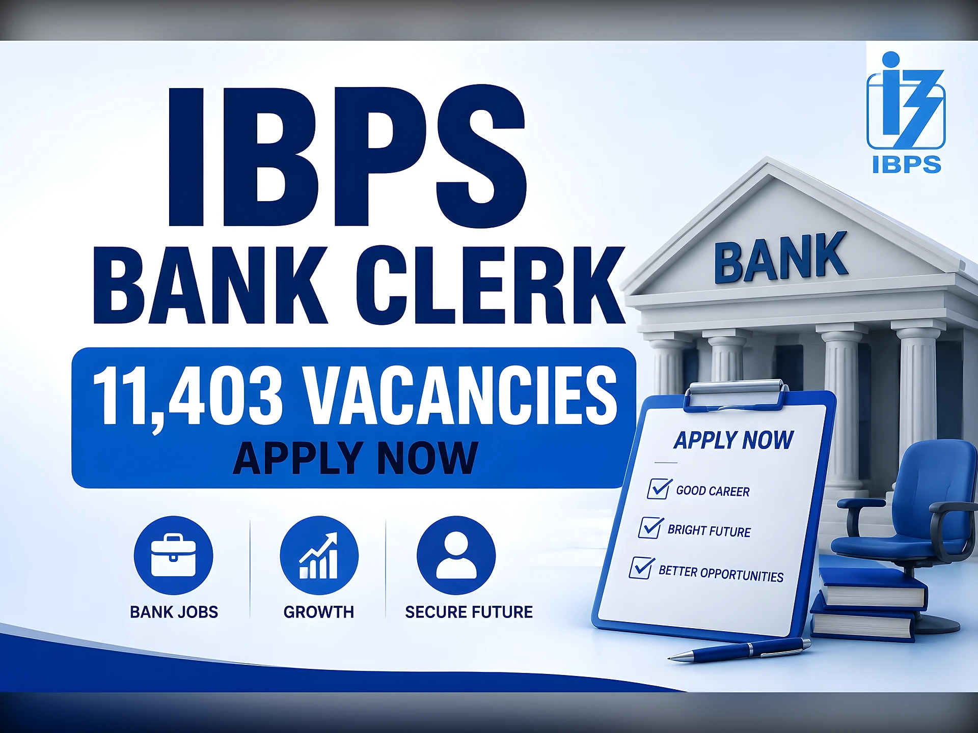 IBPSలో 11,403 ఉద్యోగాలు