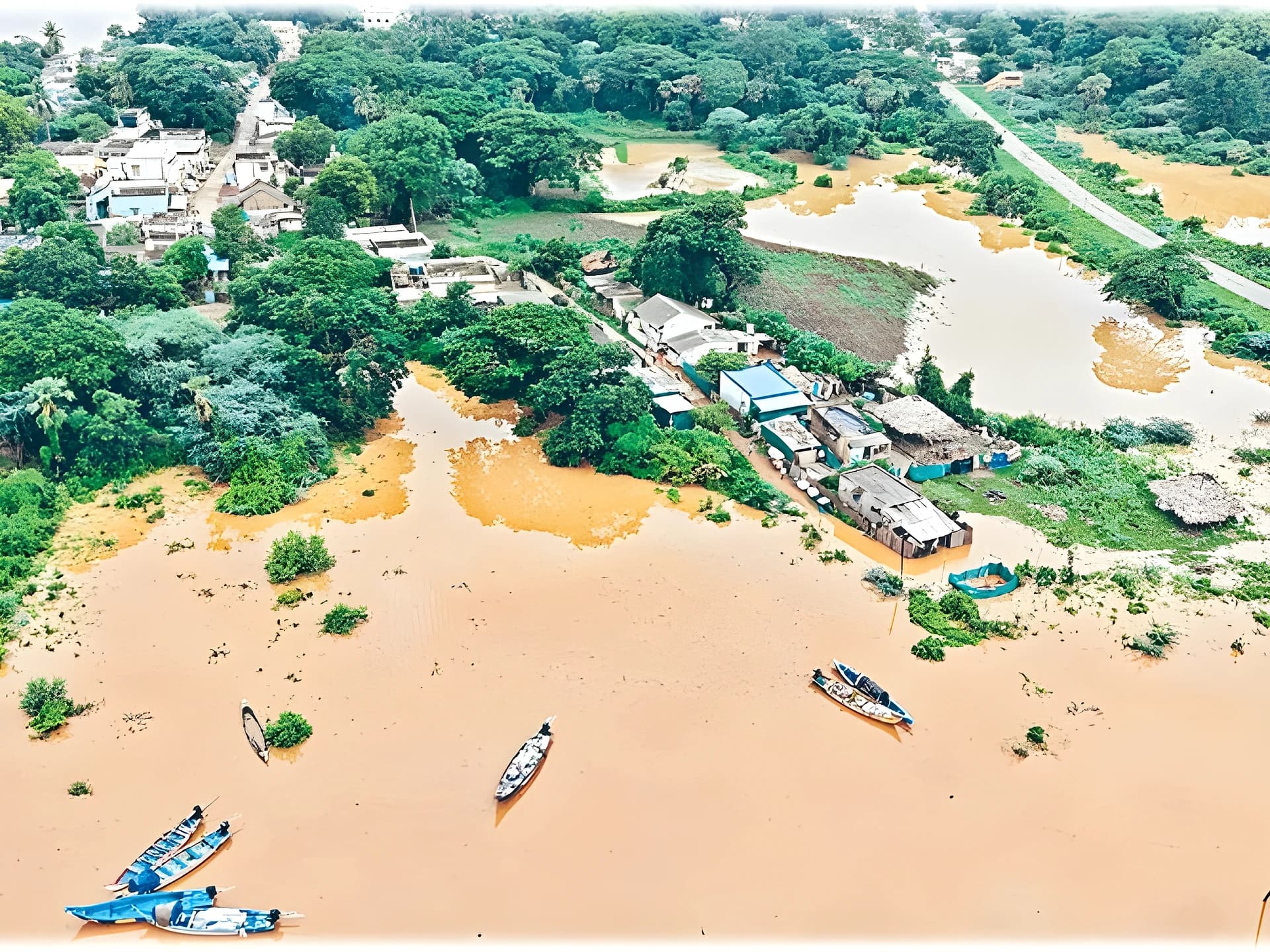 వరద విలయం.. వంద గ్రామాలకు రాకపోకలు బంద్
