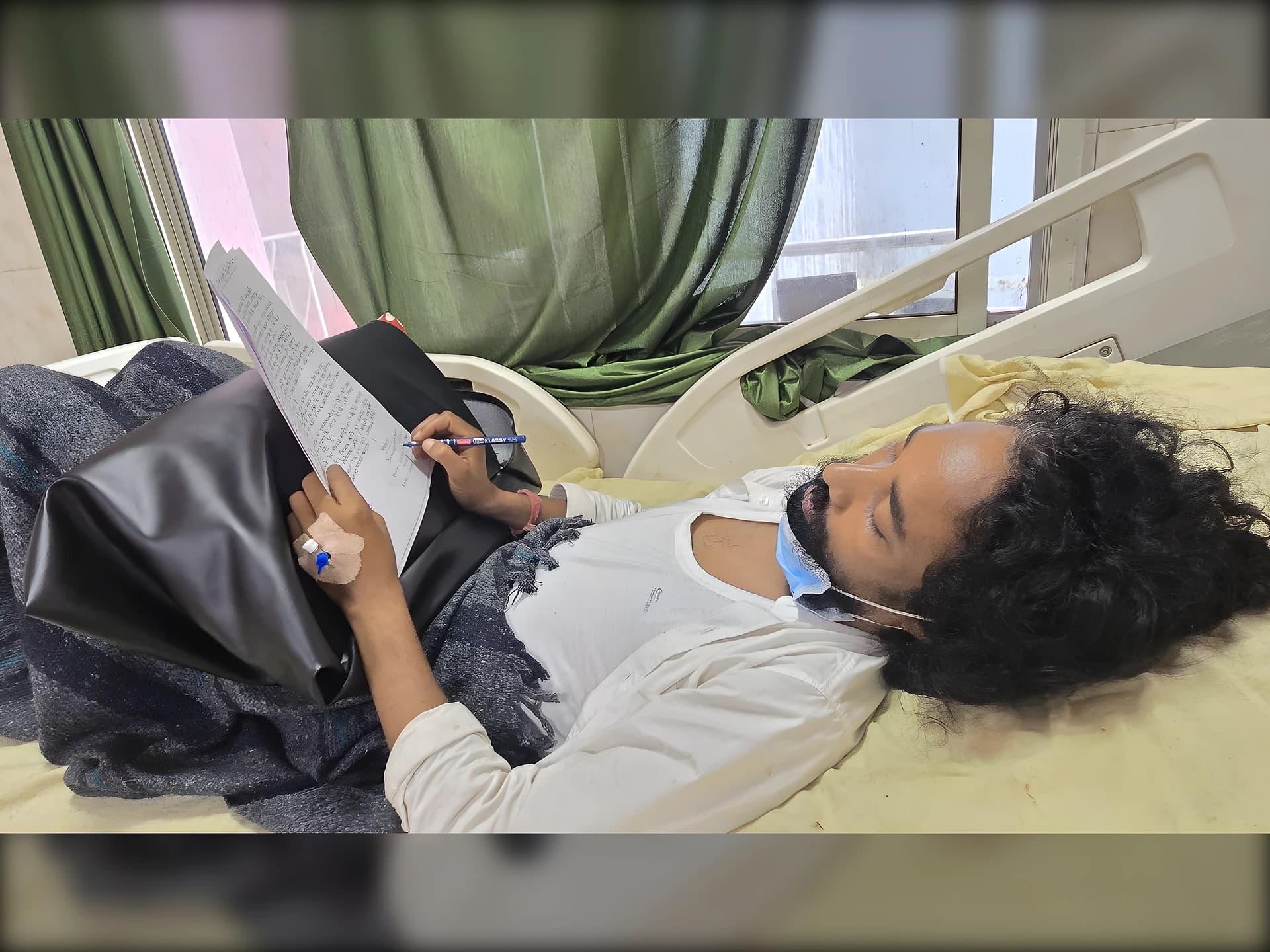 ఆస్పత్రి బెడ్ నుంచే దేవేంద్ర నాథ్ మహతో లెటర్!