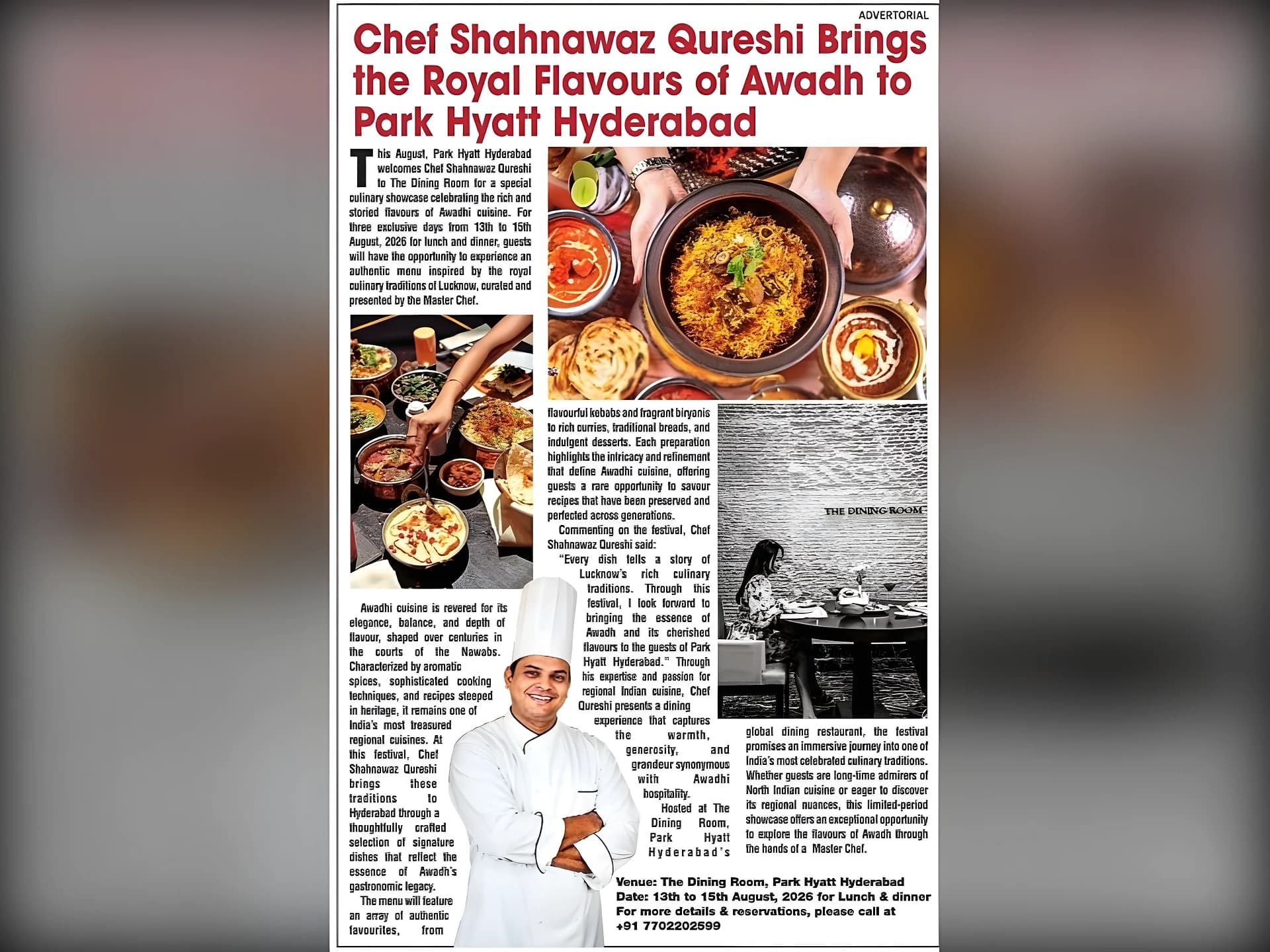 హైదరాబాద్‌లో Food Festival..3 రోజులే ఛాన్స్!