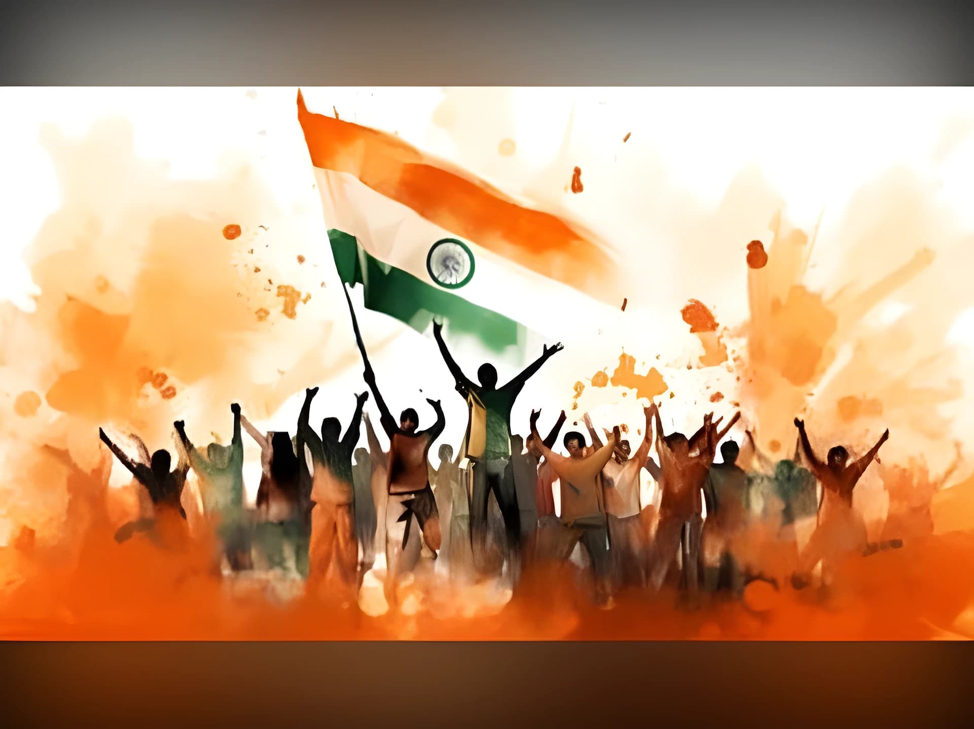 భిన్నత్వంలో ఏకత్వానికి జెండా గుర్తు