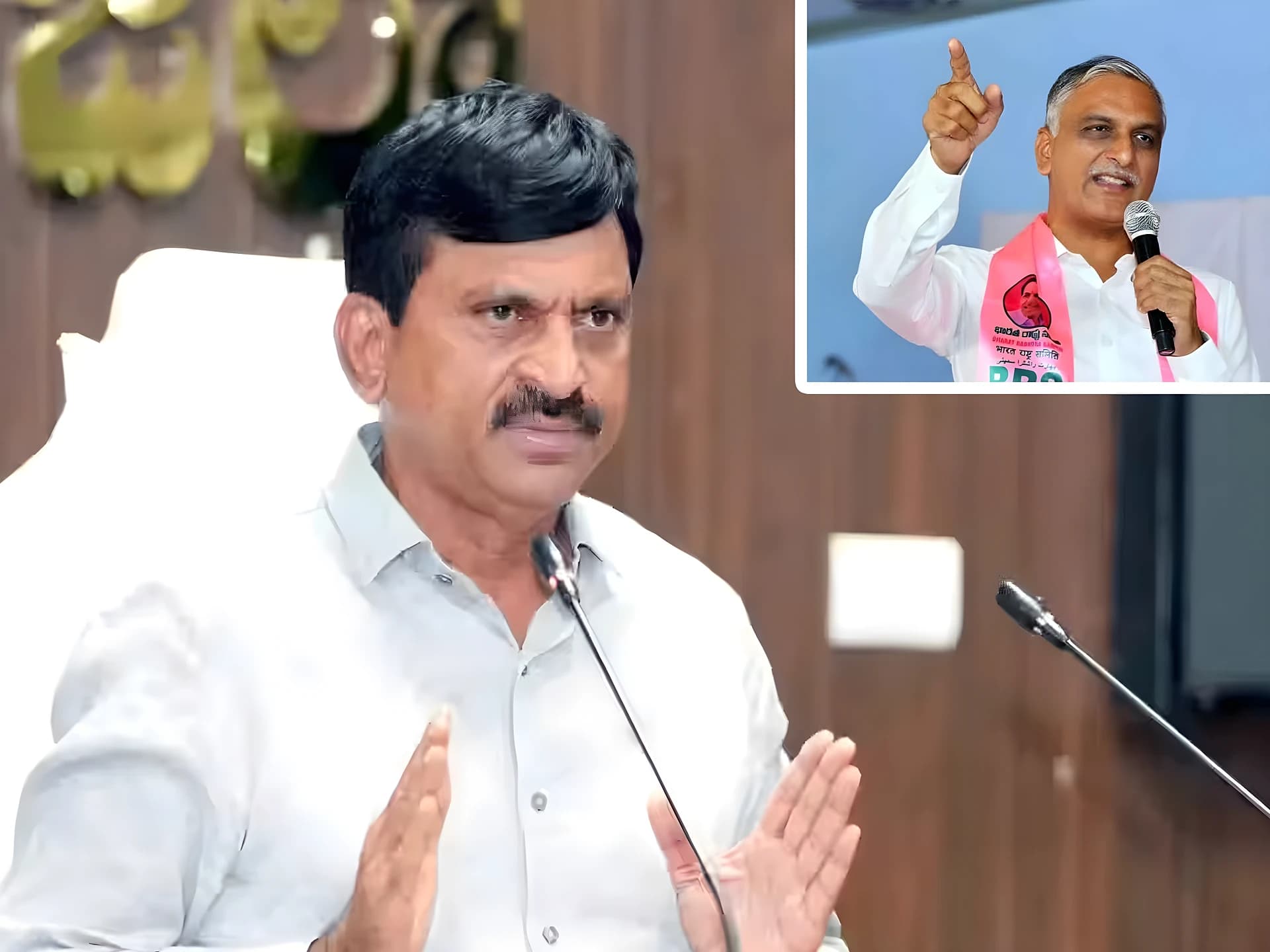 ‘అబద్ధాల రావు’ అంటూ హరీశ్‌పై పొంగులేటి ఫైర్