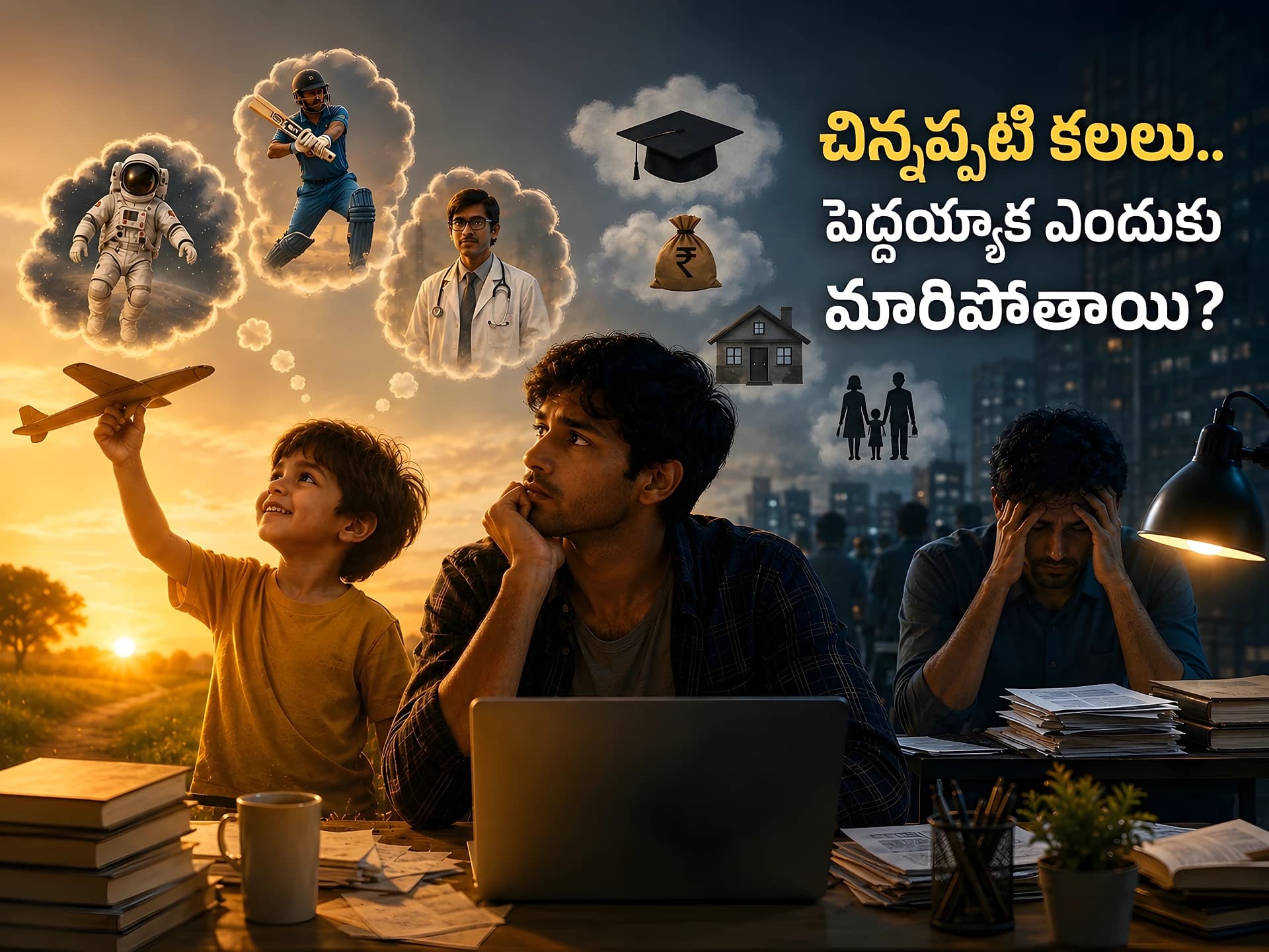💭 మీ చిన్ననాటి కల గుర్తుందా?