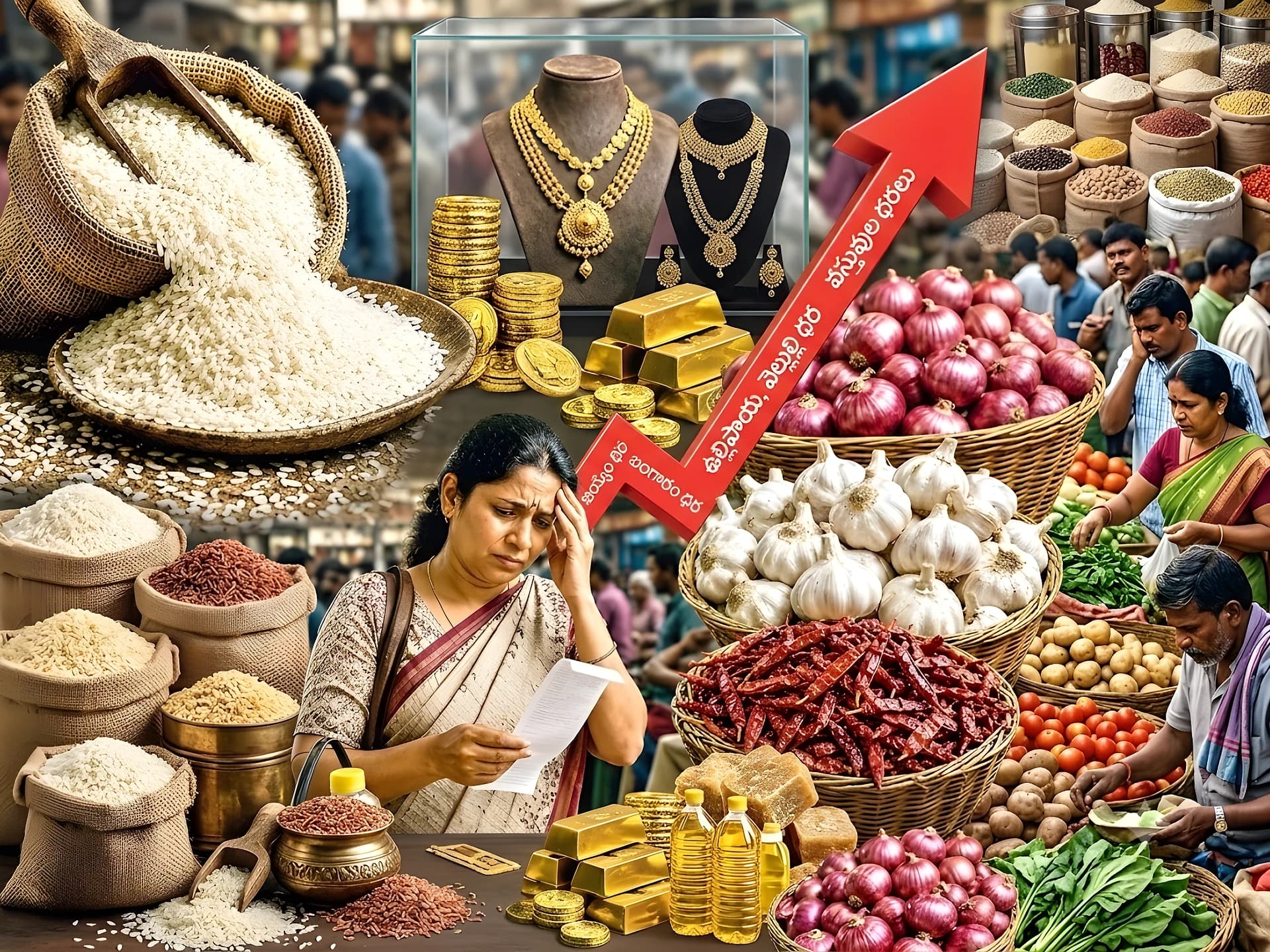 పండుగ వేళ ధరల షాక్.. సామాన్యుడికి తలనొప్పి!