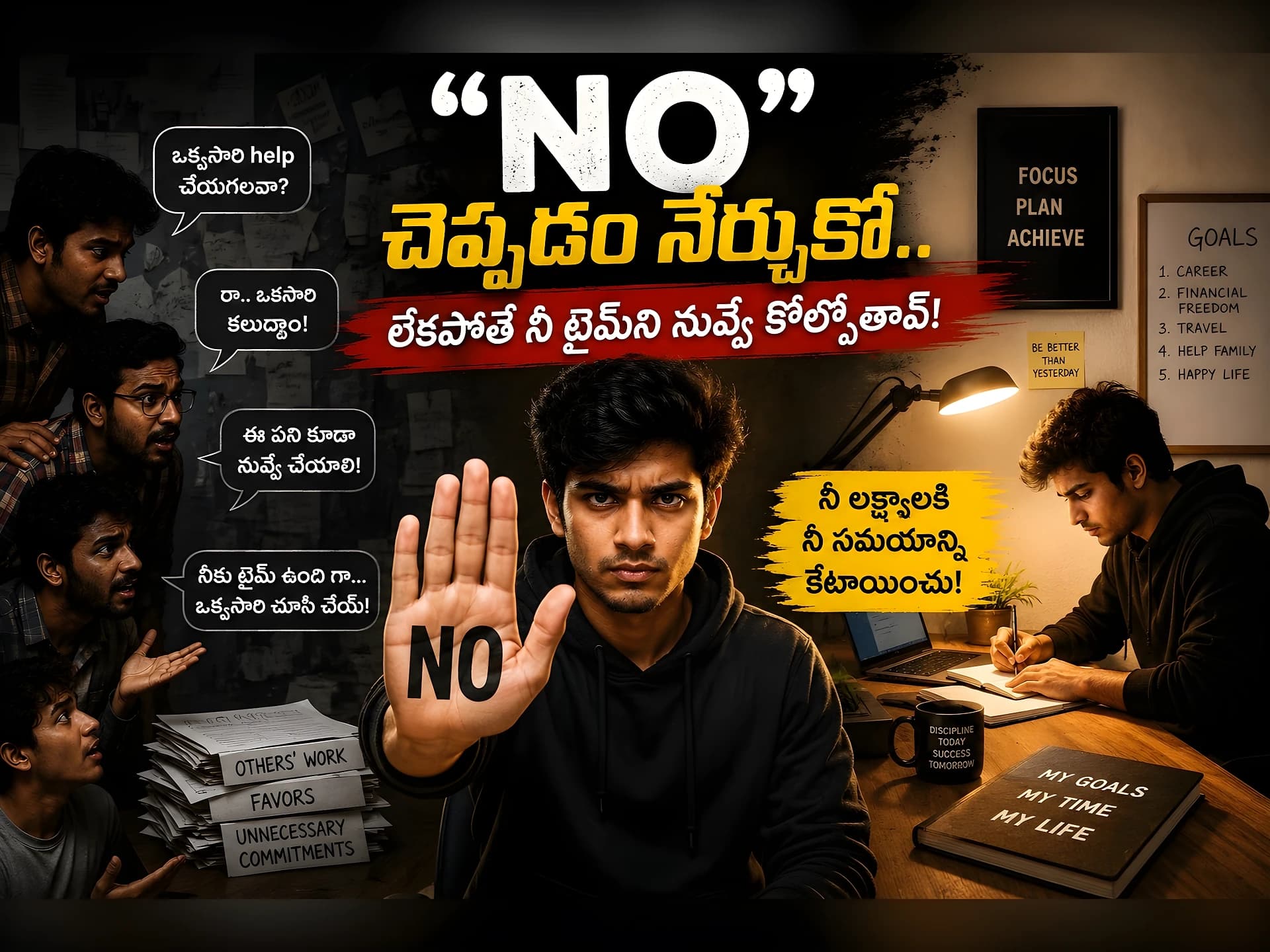 అందరికీ “Yes” చెబుతూ.. మనకే “No” ఎందుకు?