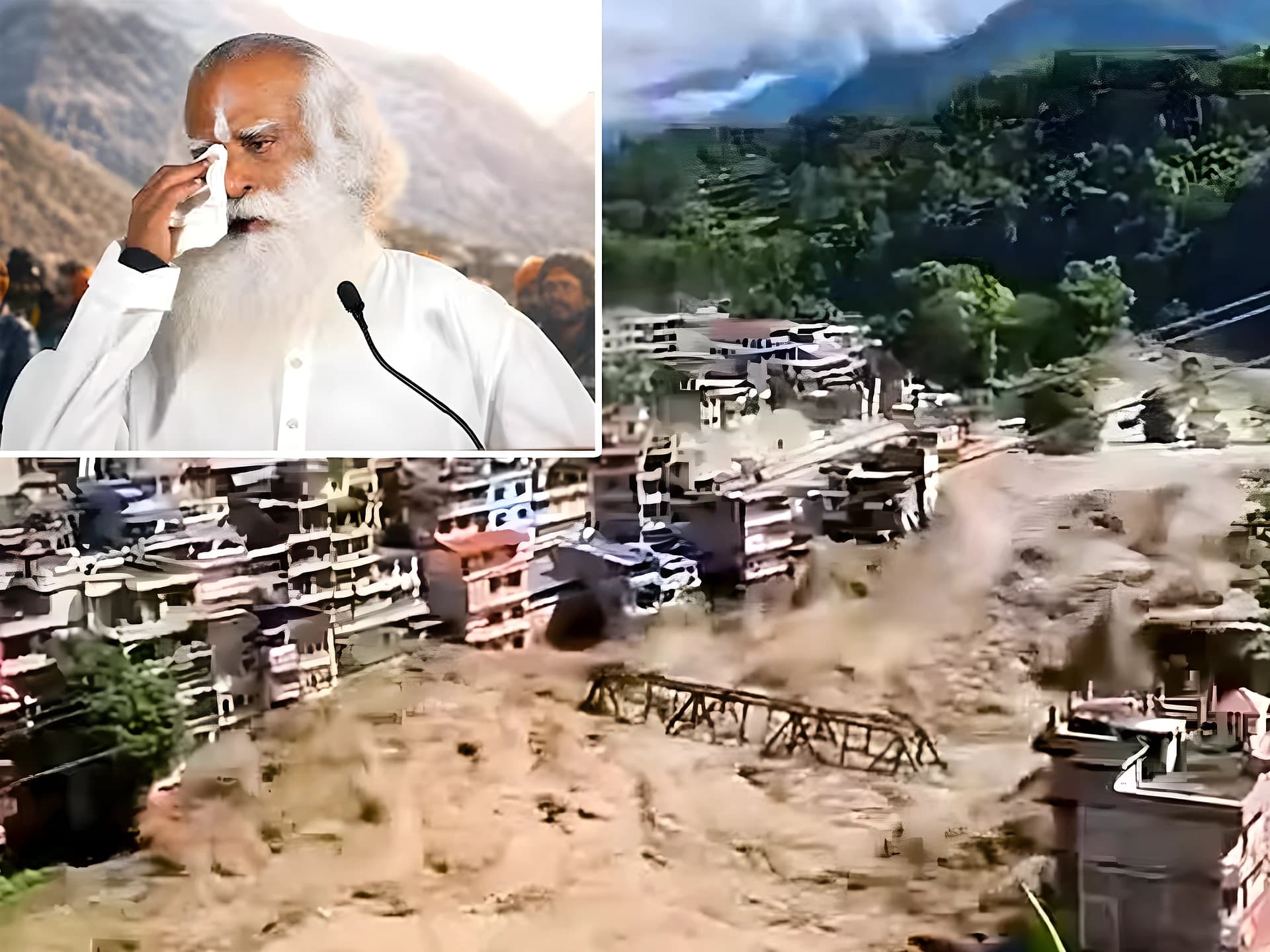 నేపాల్ వరదల్లో 80 మంది గల్లంతు.. కన్నీరుపెట్టుకున్న సద్గురు