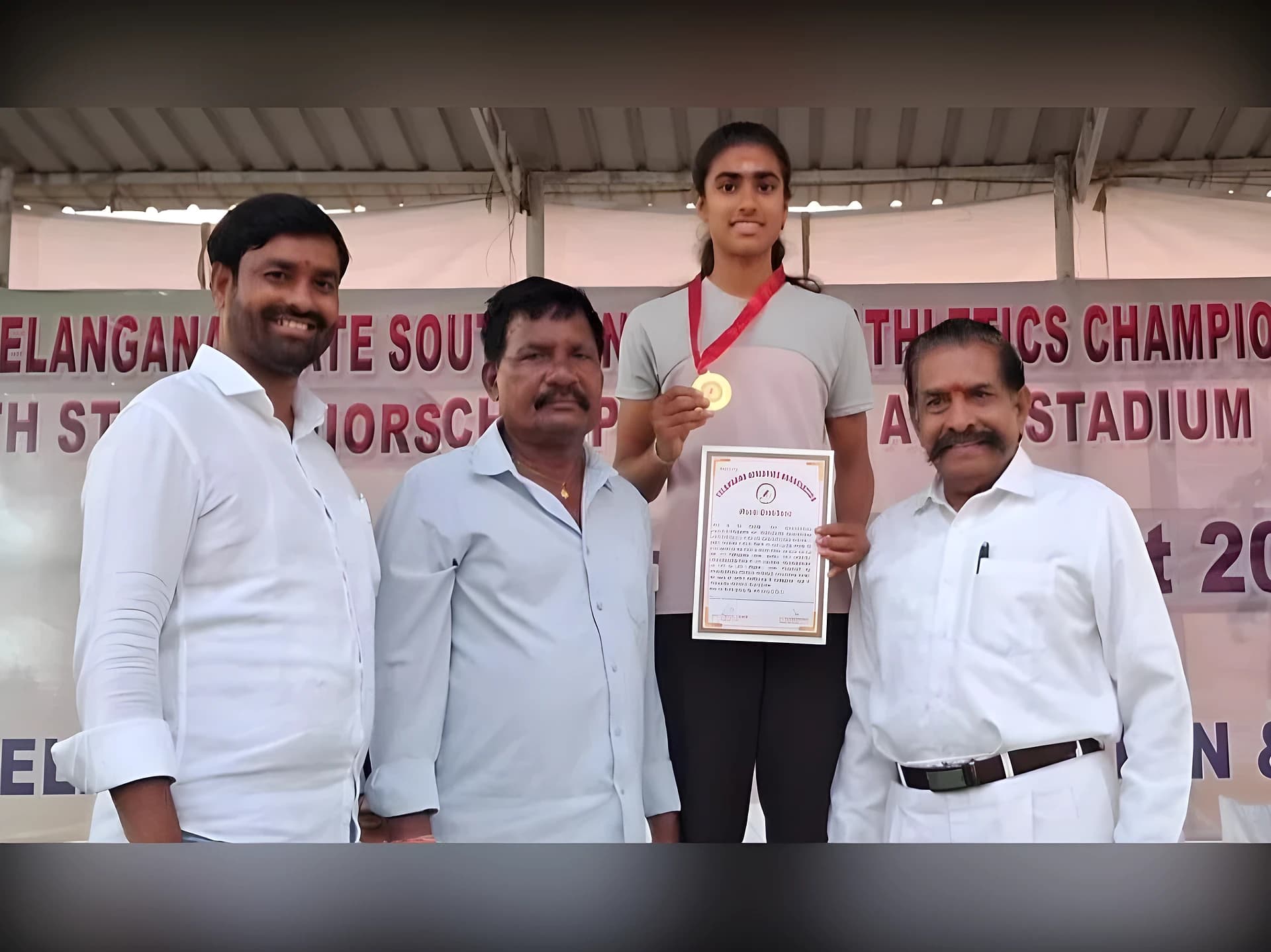 తెలంగాణ అథ్లెటిక్స్‌లో గెలుపు.. నేషనల్స్‌లో ఎంట్రీ