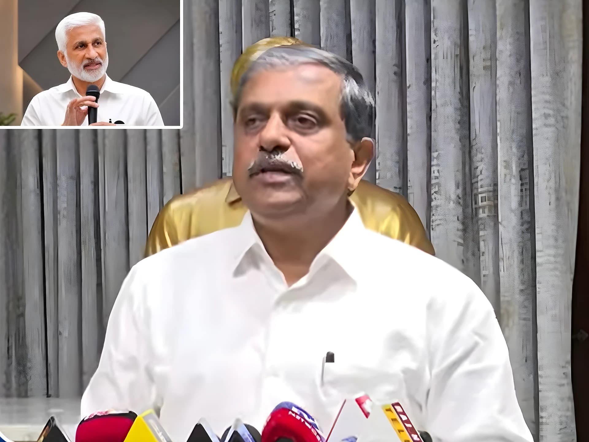 విజయసాయిరెడ్డి ఆరోపణలకు సజ్జల కౌంటర్.. ‘అటెన్షన్ కోసమే’