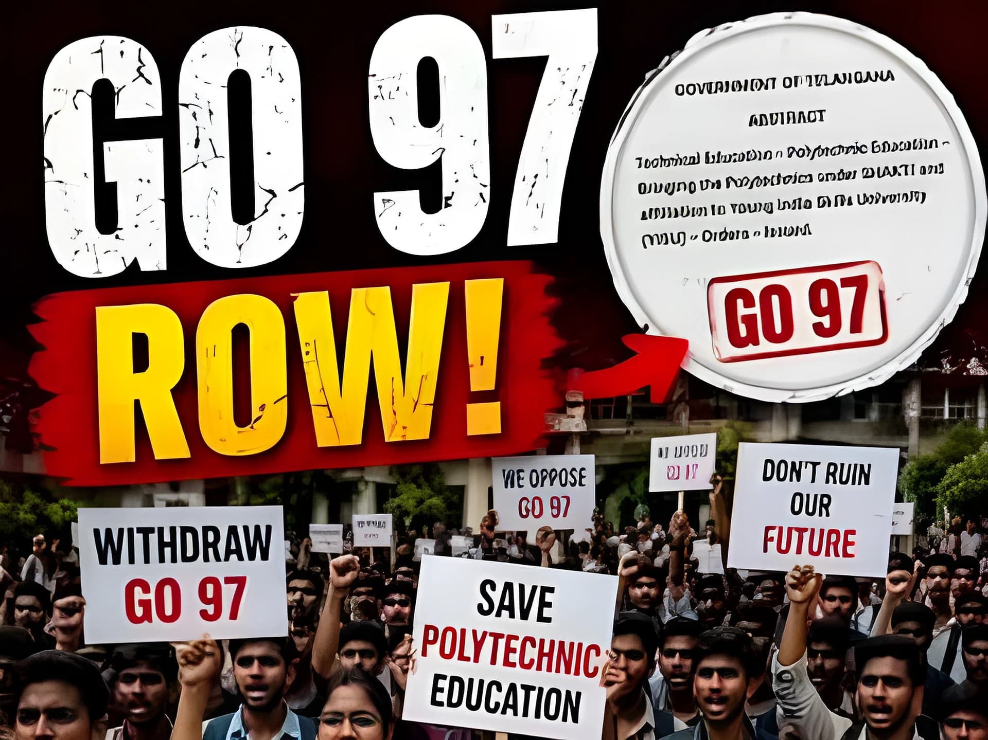 GO 97.. పాలిటెక్నిక్‌లు ప్రైవేట్ అవుతున్నాయా?