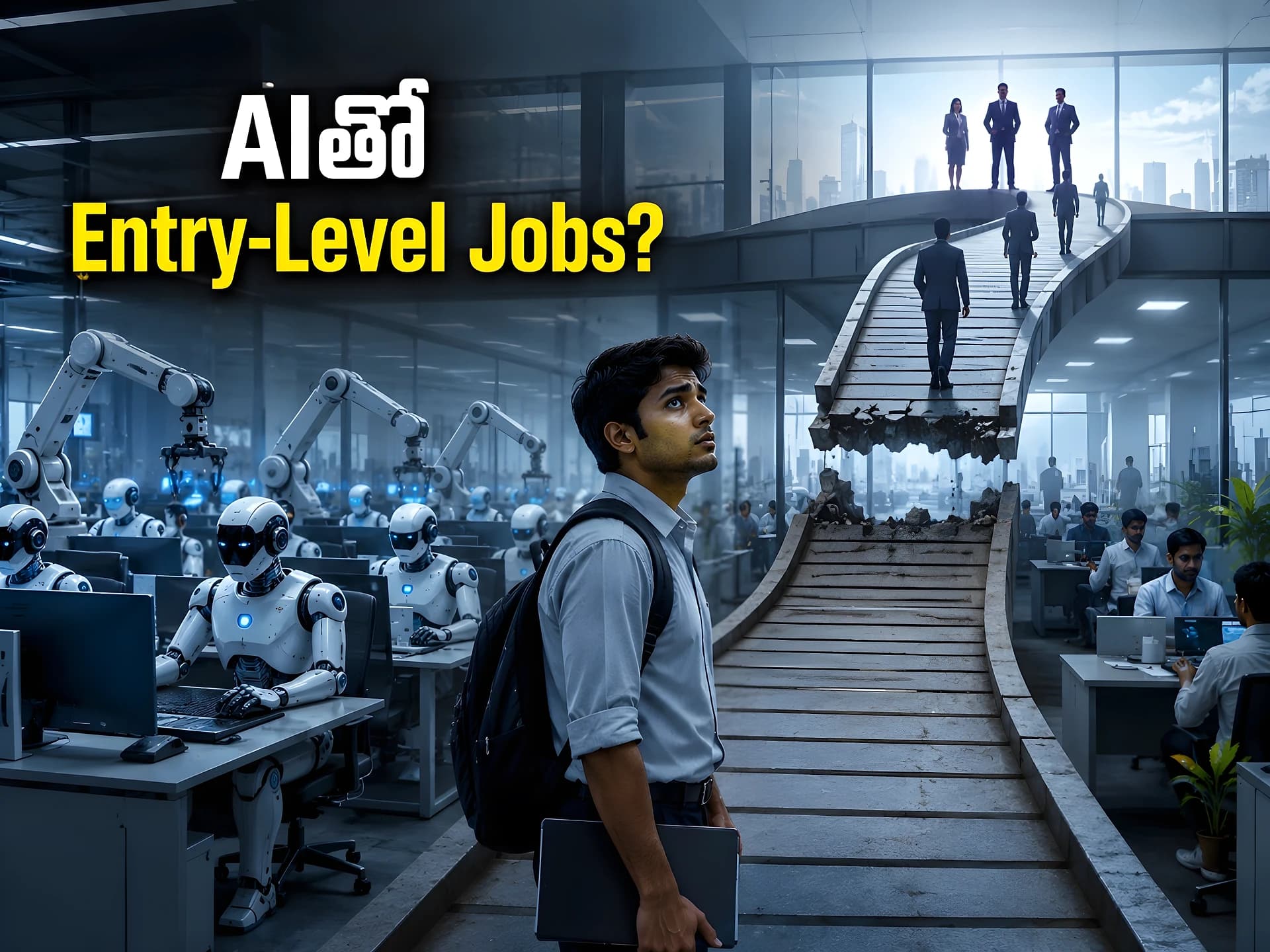 AI ఎంట్రీ-లెవల్ Jobs తీసేస్తే.. రేపటి Experts ఎక్కడి నుంచి?