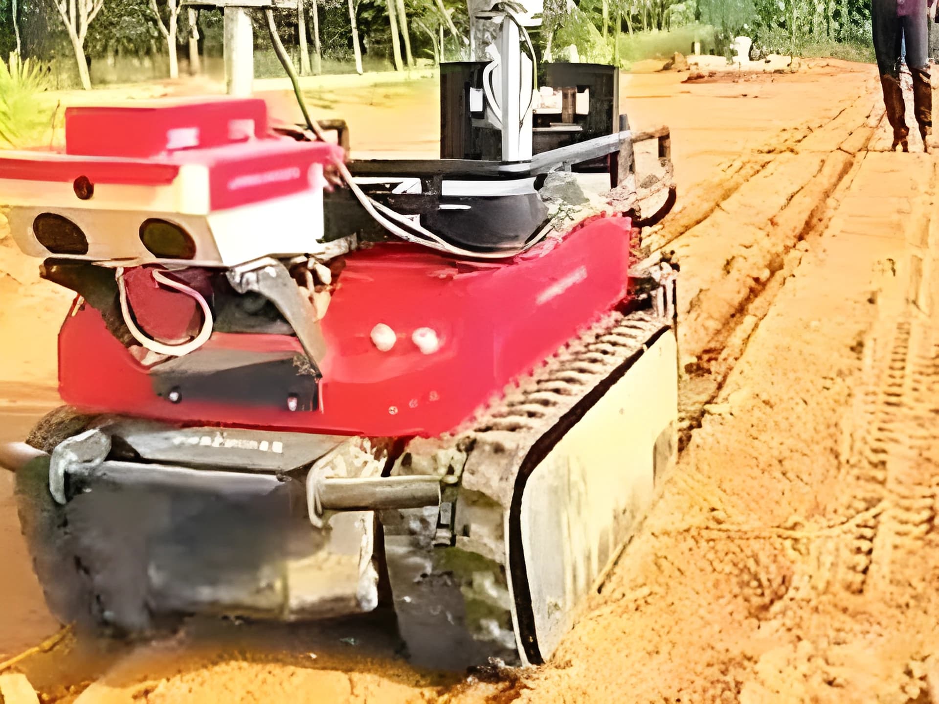 ఆయిల్‌పామ్ సాగులో రోబోటిక్ సాయం