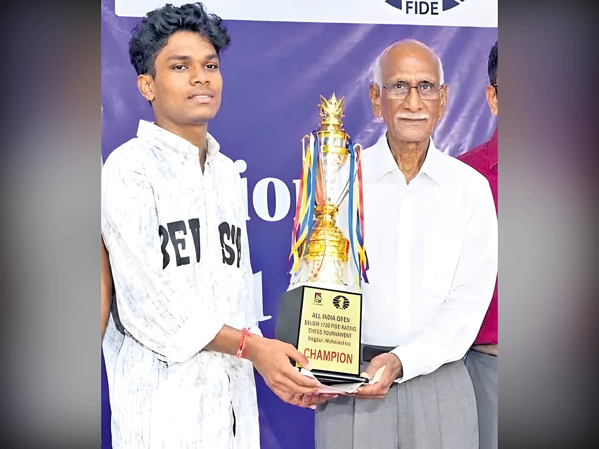 చెస్‌ టోర్నీలో తెలంగాణ కుర్రాడికి విజయం