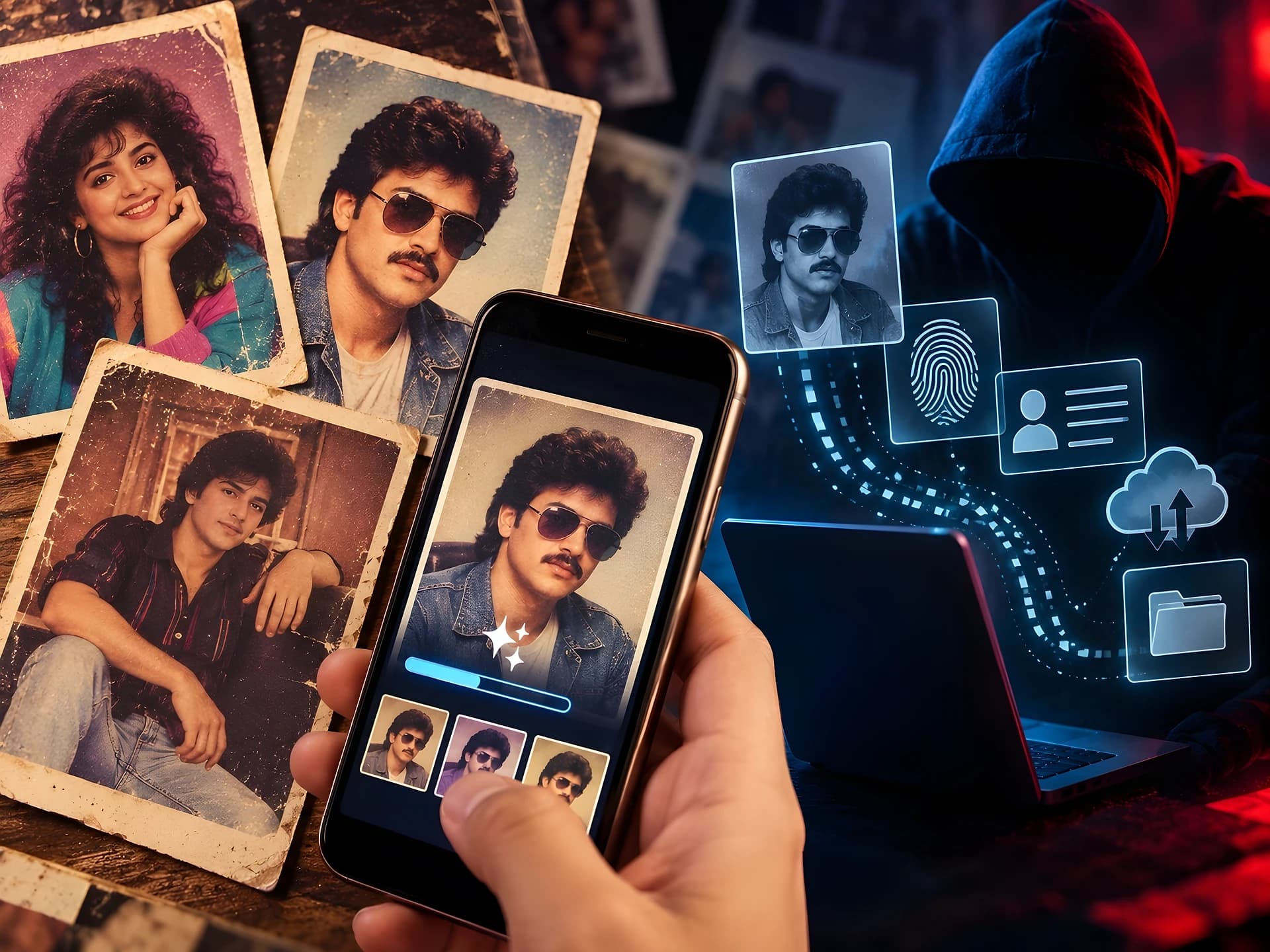 80's లుక్‌ అదిరింది.. కానీ ఫొటో సేఫ్‌గానే ఉందా?