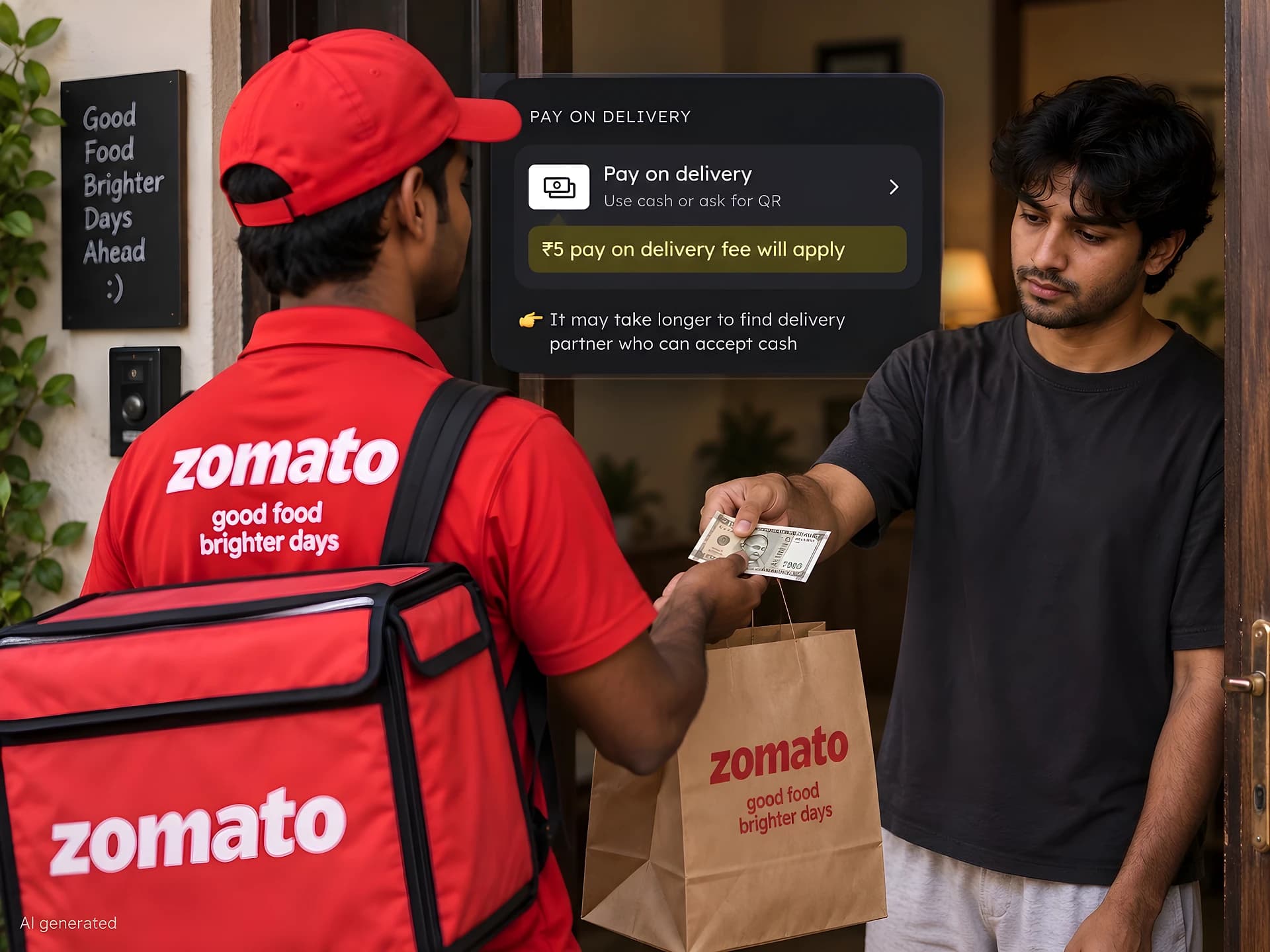 Zomatoలో క్యాష్ పేమెంట్‌పై కొత్త ఛార్జ్!