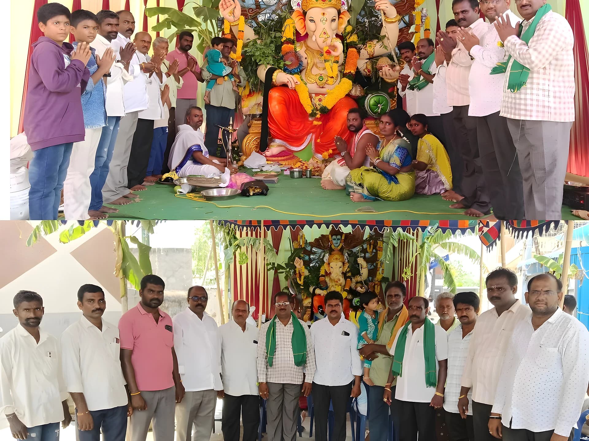 నవులూరులో ఘన వినాయక చవితి..!