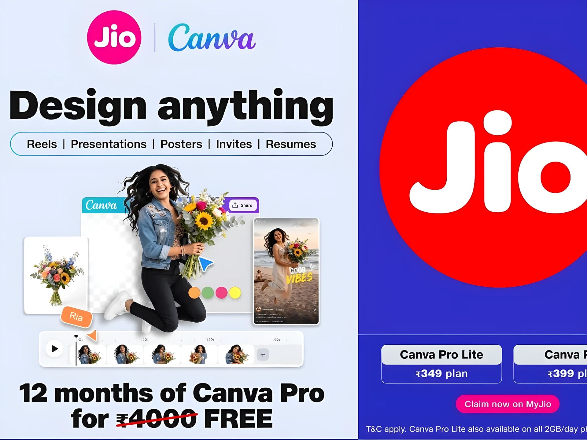 Jio యూజర్లకు Canva ప్రీమియం ఫ్రీ.. ఎలాగంటే?