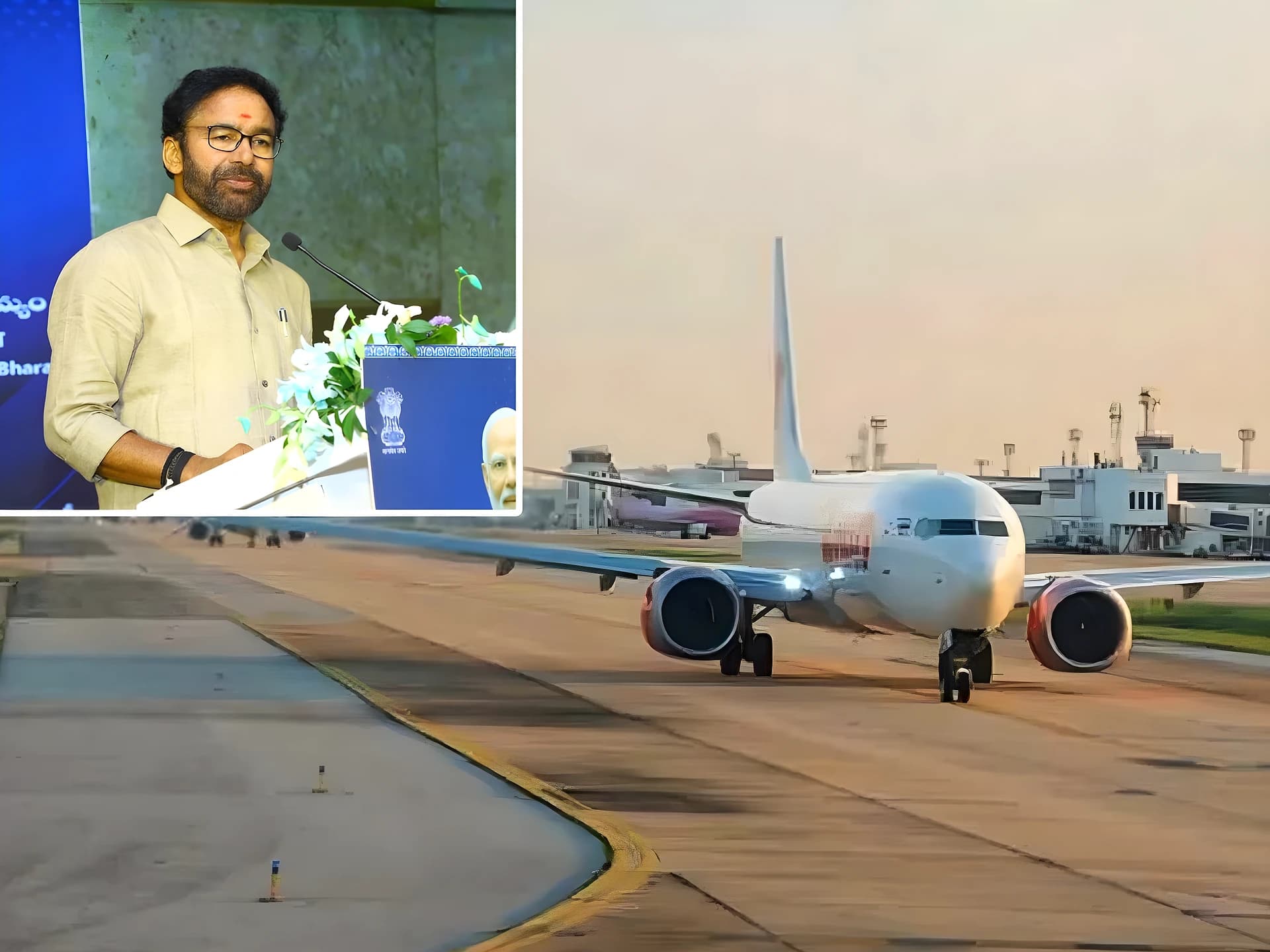ఆదిలాబాద్‌కు కొత్త ఎయిర్‌పోర్ట్.. కిషన్‌రెడ్డి కీలక ప్రకటన