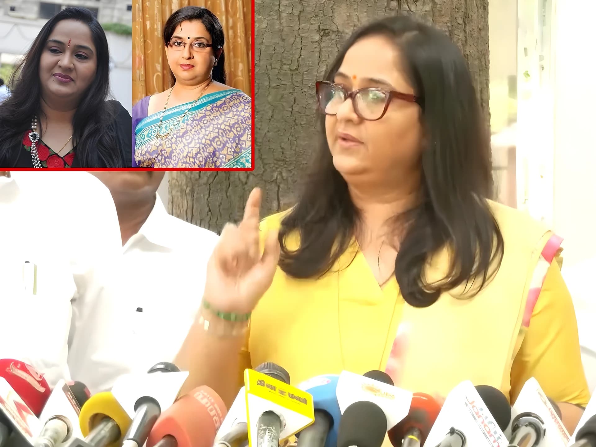 నటి రాధా ఫ్యామిలీపై పోలీస్ కంప్లైంట్.. ఎందుకని?
