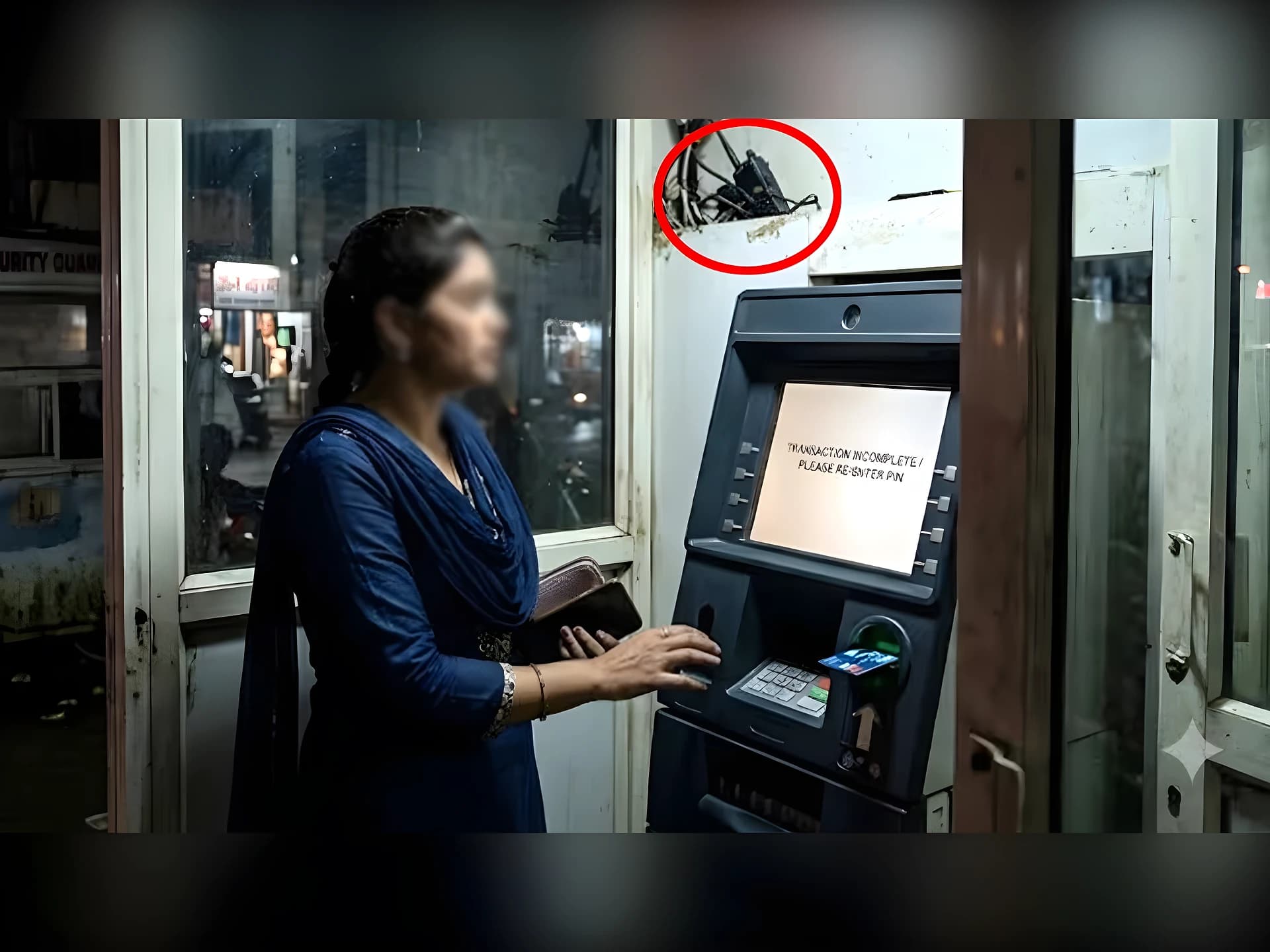 ఏటీఎంలో వాకీటాకీతో కొత్త రకం స్కామ్!