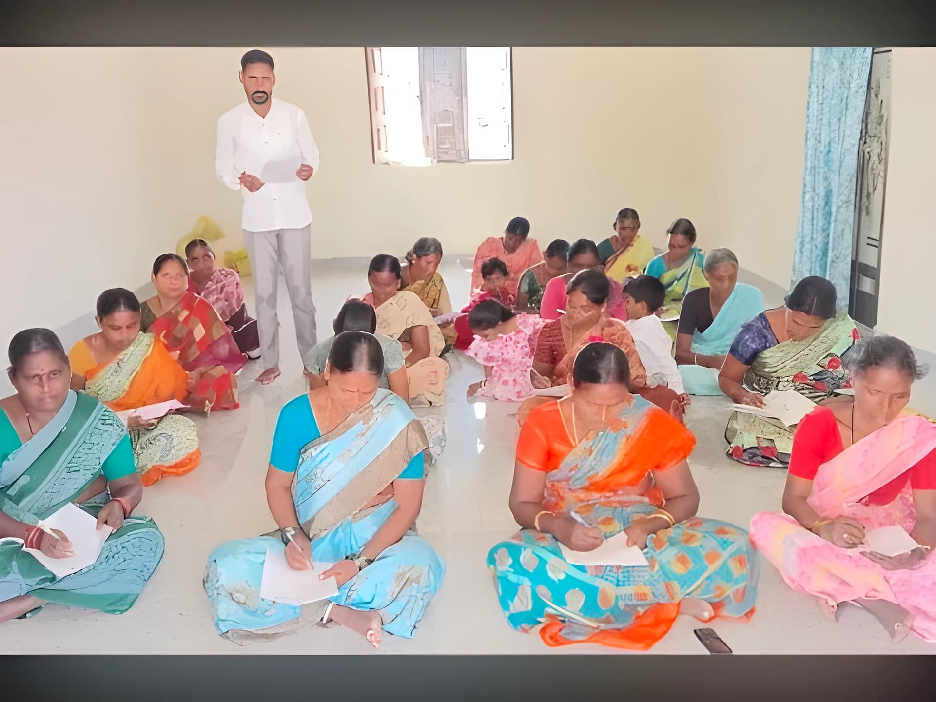 నిరక్షరాస్య మహిళలకు ప్రత్యేక పరీక్షలు