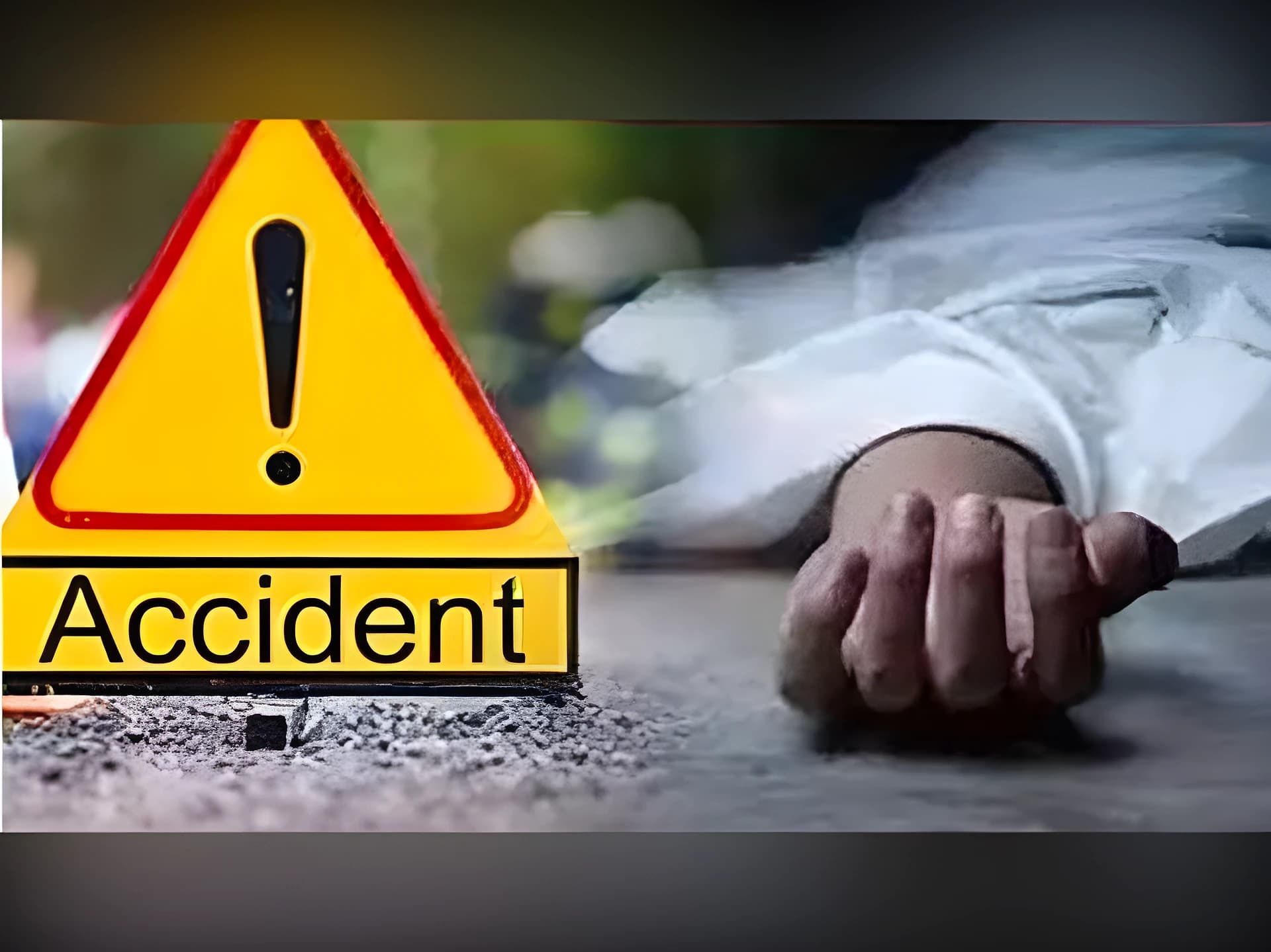 రోడ్డు ప్రమాదంలో వ్యక్తి మృతి