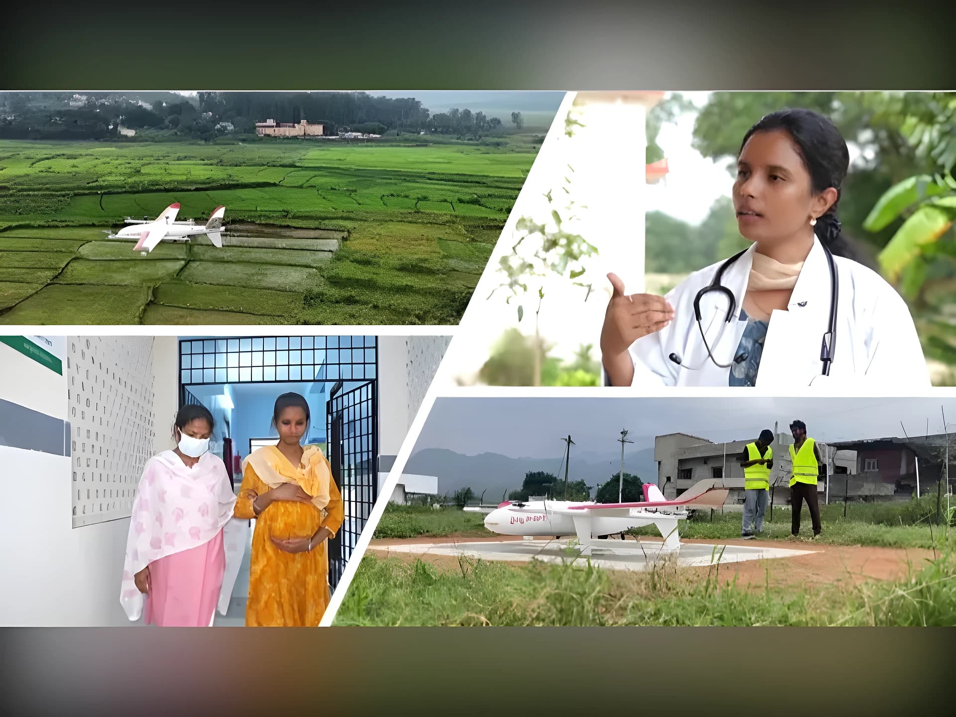 ఏజెన్సీలో వైద్య సేవలకు డ్రోన్లు