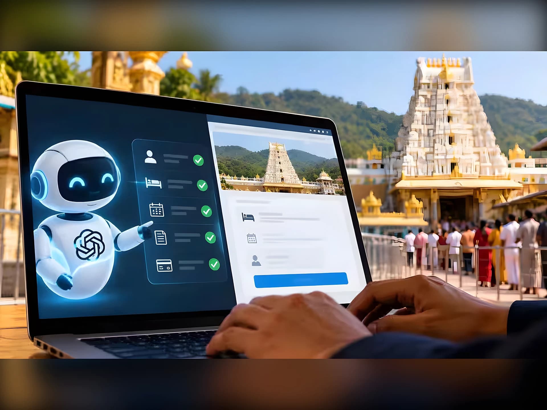 Chat GPTతో  తిరుమల రూమ్ బుకింగ్!
