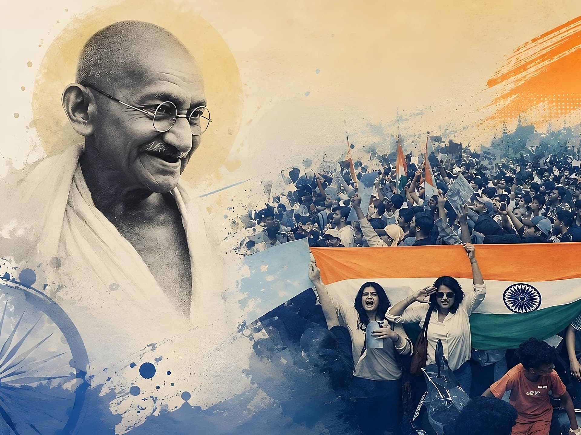 గాంధీ సత్యాగ్రహానికి Gen Z కొత్త టచ్