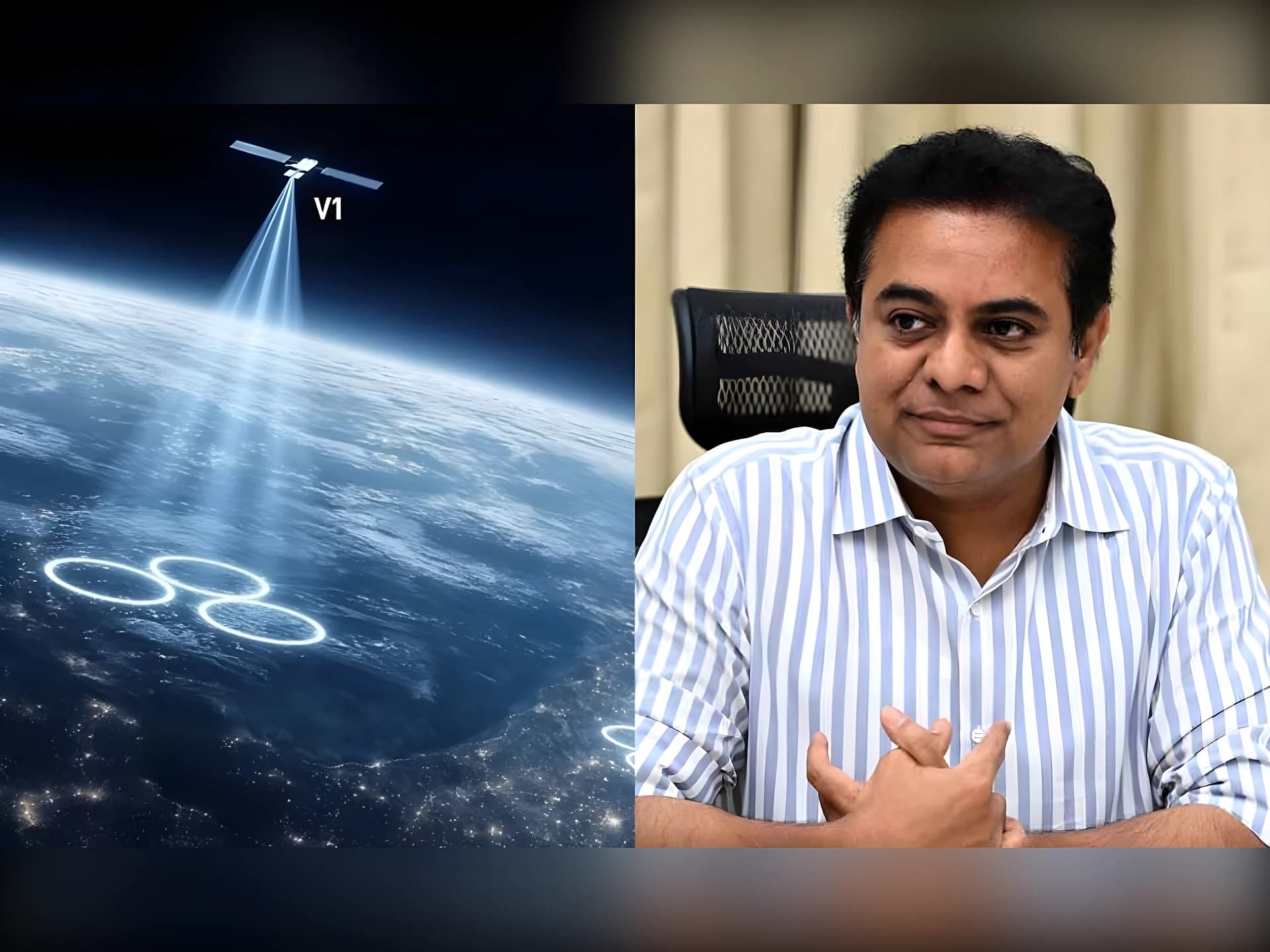 స్టార్‌లింక్‌ గురించి అడిగితే యాంటీ నేషనలా?: KTR
