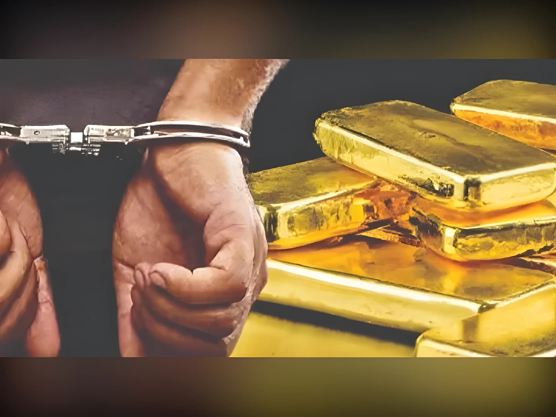పుష్ప స్టైల్ గోల్డ్ స్మగ్లింగ్