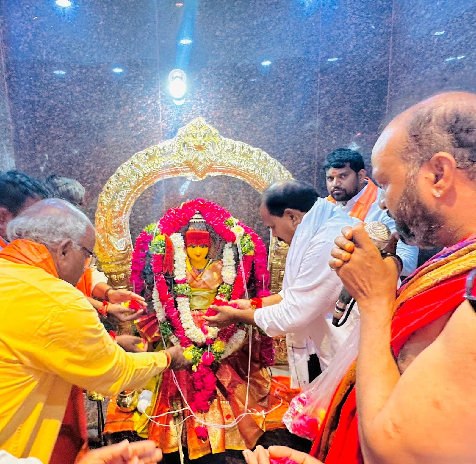 పోచమ్మ ఆలయ పునః ప్రతిష్ట కార్యక్రమం