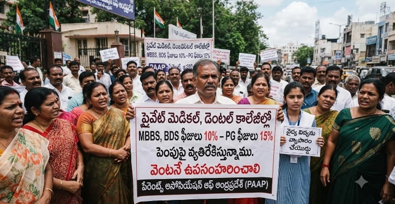 ఫీజుల పెంపును వెంటనే వెనక్కి తీసుకోండి: PAAP డిమాండ్