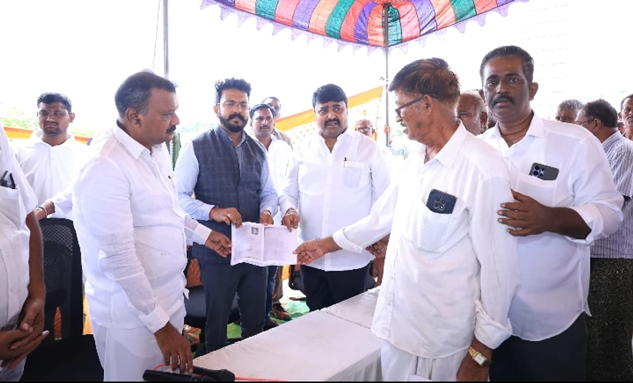 రైతుల సహకారంతో రాజధాని భూసేకరణ