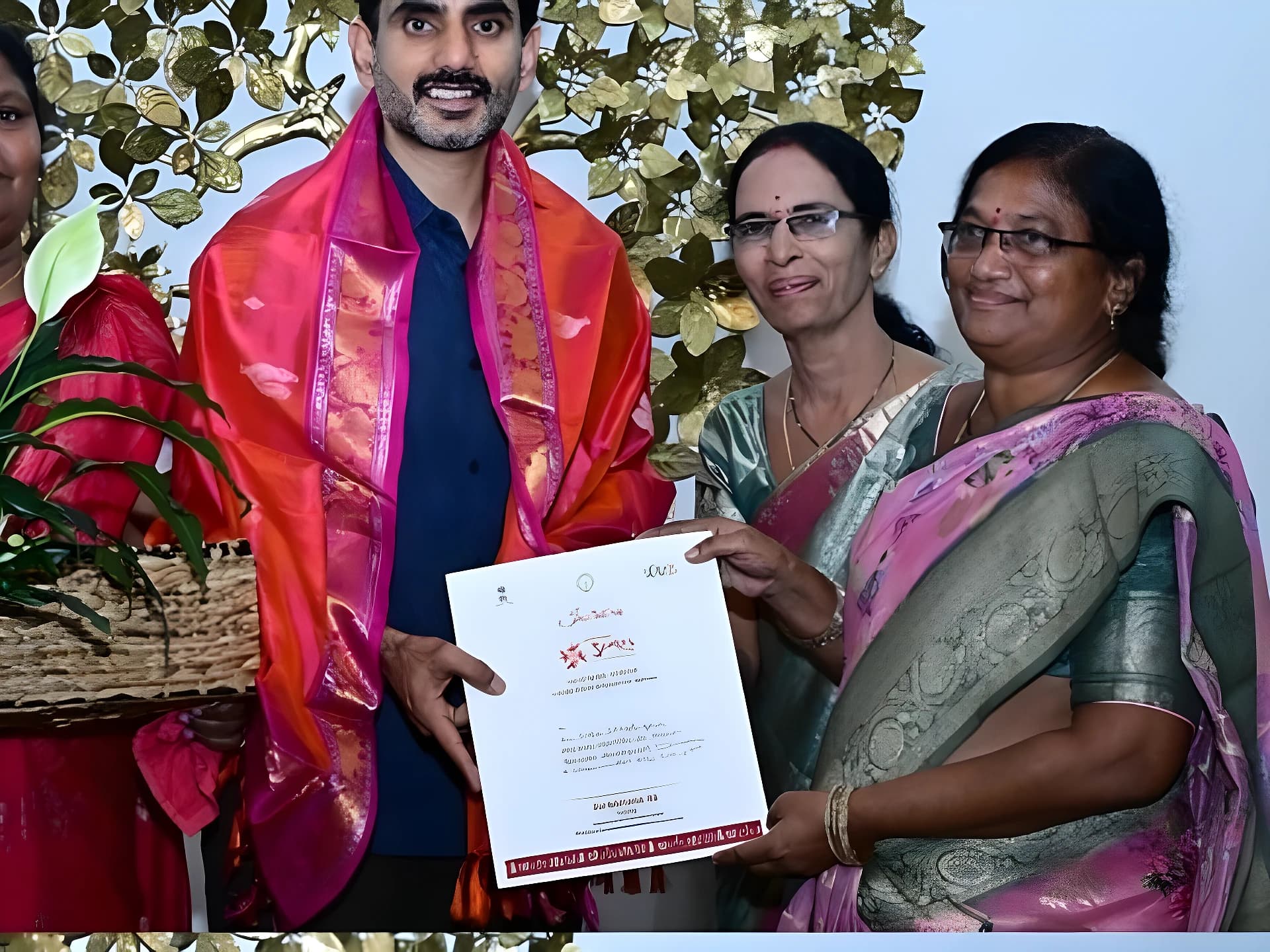 సరస్ మేళాకు నారా లోకేష్‌కు ఆహ్వానం