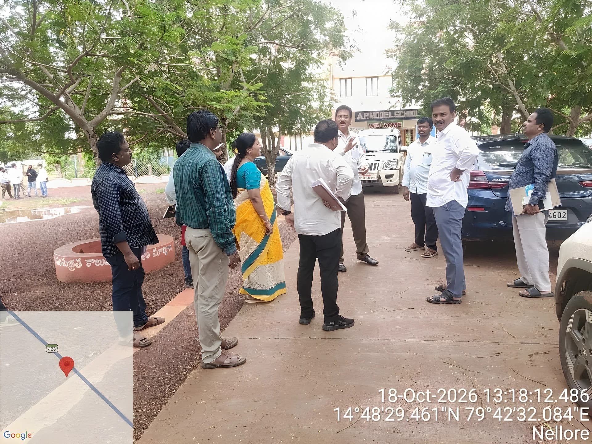 స్ట్రాంగ్ రూమ్‌లు, కౌంటింగ్ కేంద్రాల తనిఖీ