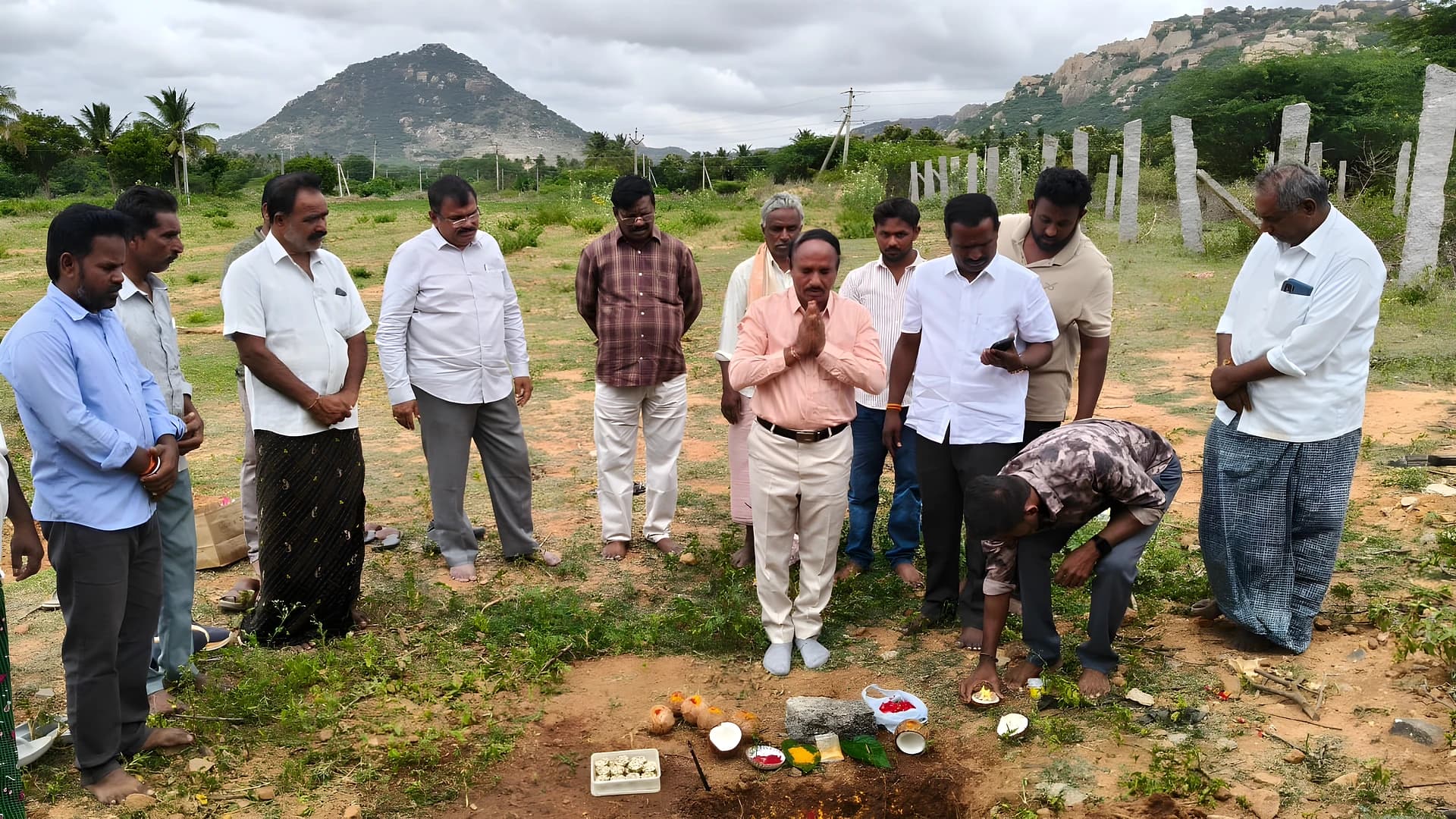 నూతన విద్యుత్ సబ్‌స్టేషన్‌కు భూమిపూజ