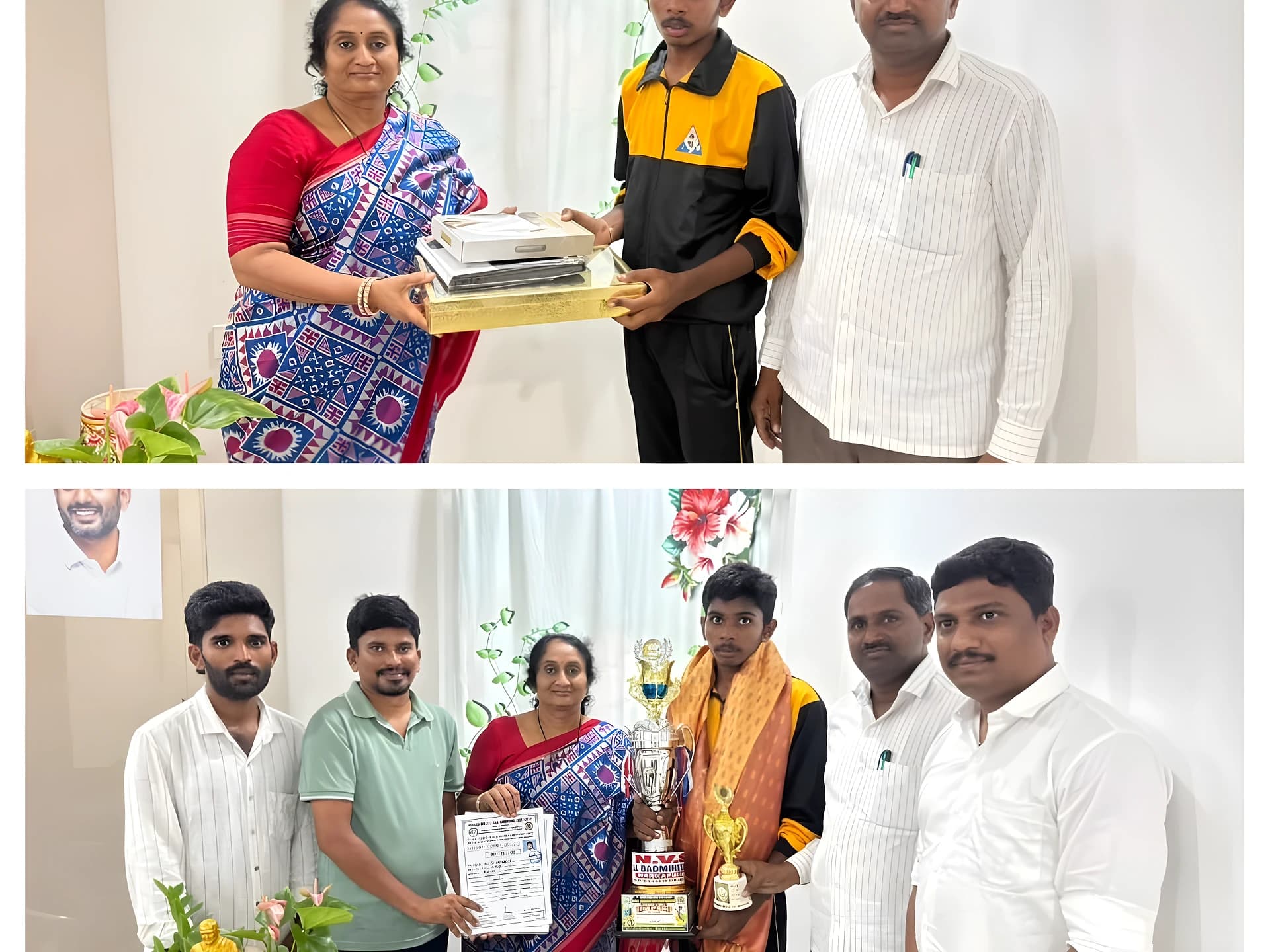 జాతీయ బ్యాడ్మింటన్ పోటీలకు సాయికుమార్ ఎంపిక