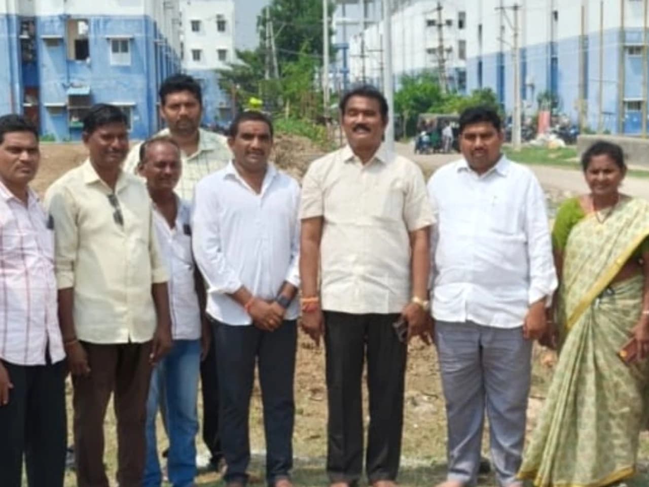 మంగళగిరి టిడ్కో కాలనీలో డెవలప్‌మెంట్ వర్క్స్