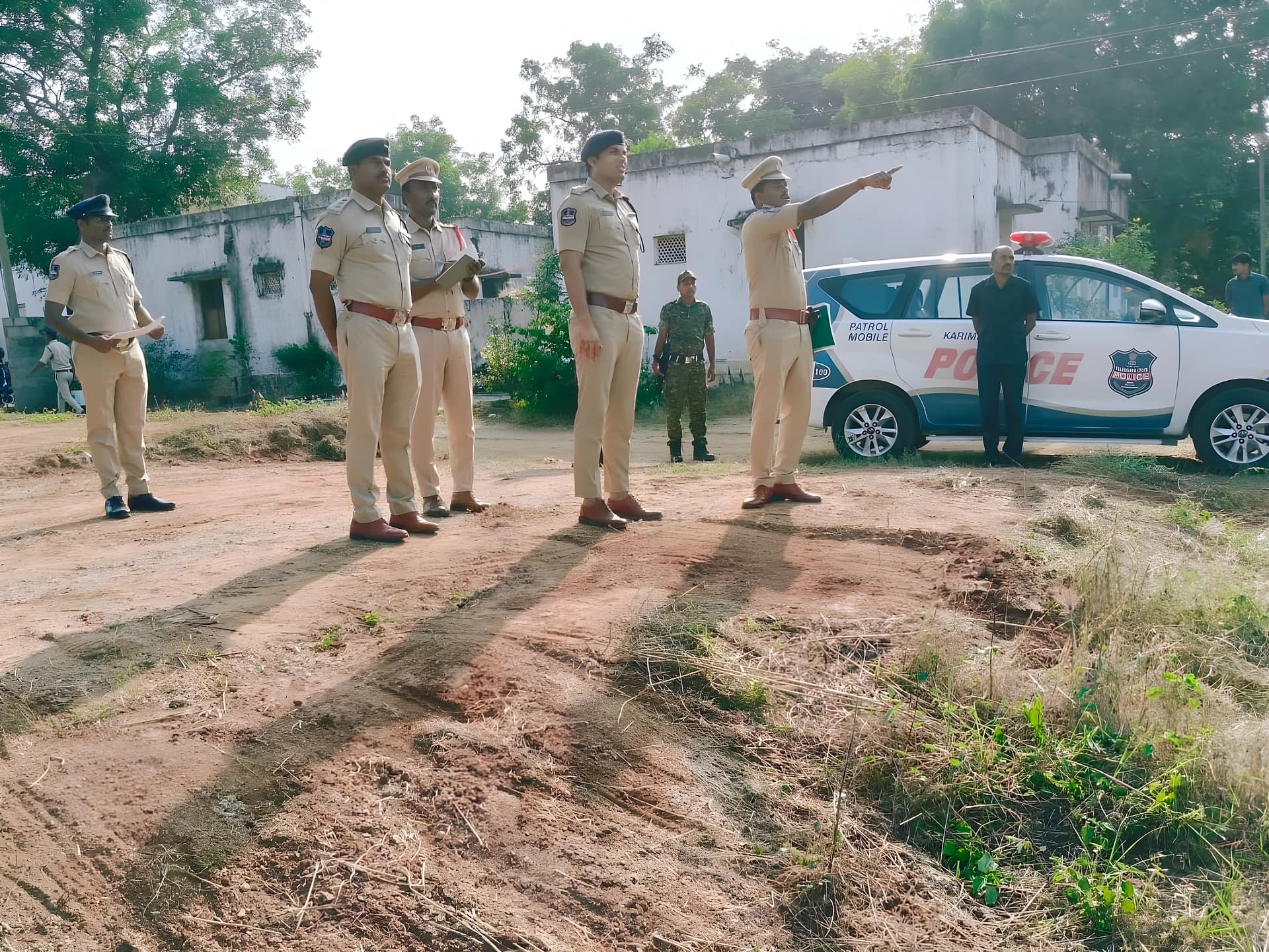 చిగురుమామిడి పోలీస్ స్టేషన్ ఆకస్మిక తనిఖీ