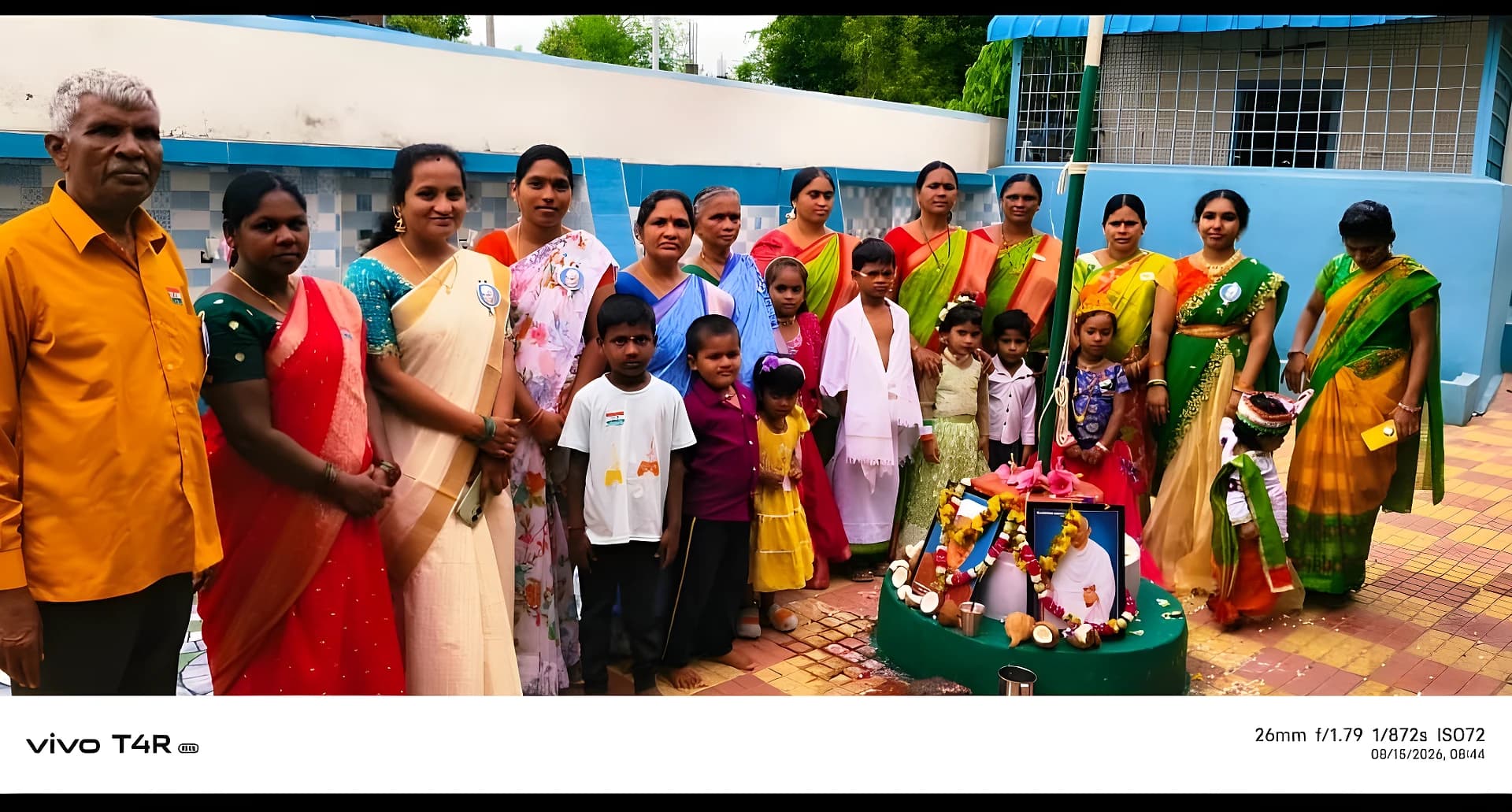 స్వాతంత్ర్య వేడుకల్లో చిన్నారుల సందడి