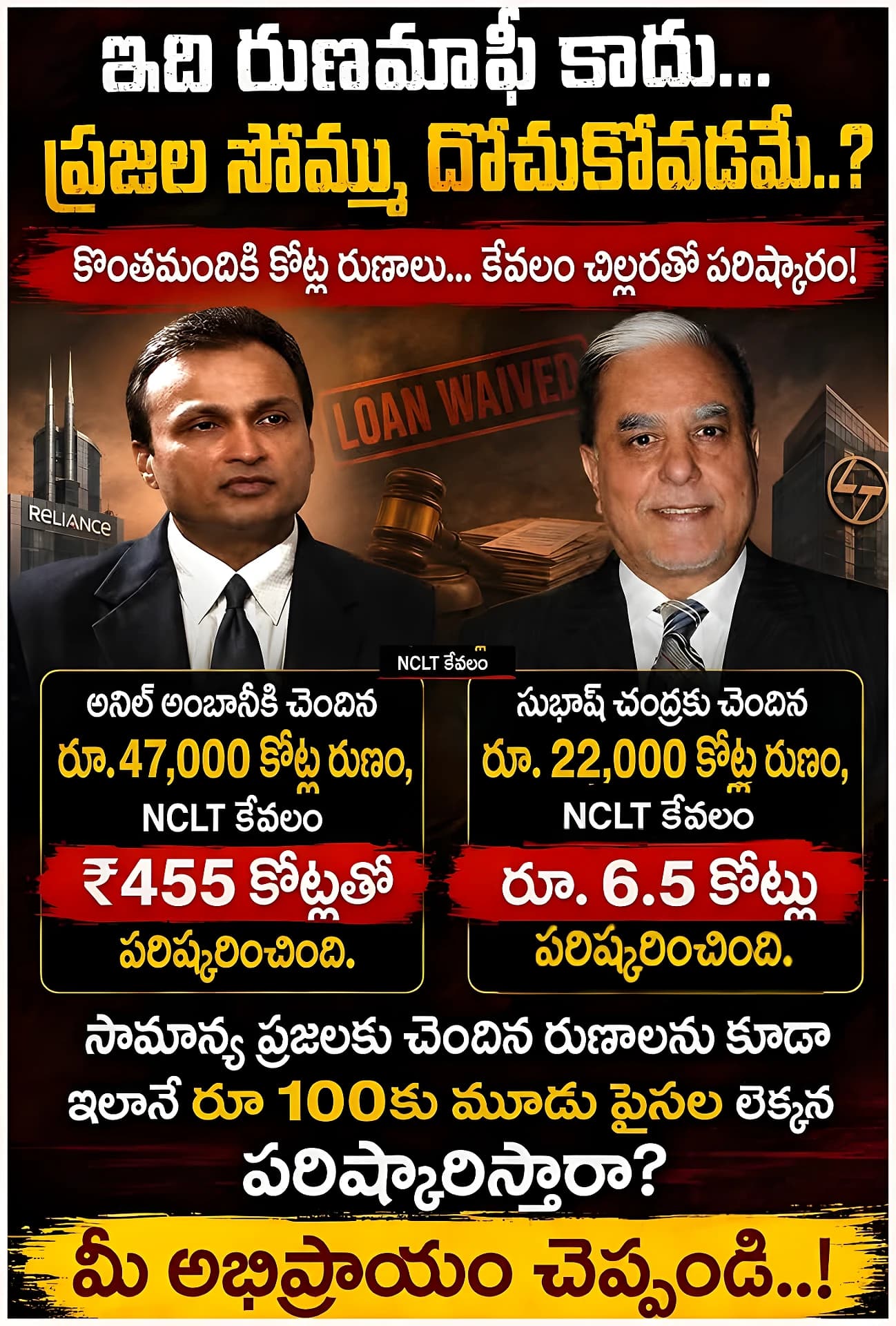 ఆ భారీ మాఫీ పై నోరు విప్పాల్సిందే... : బిఎస్పీ